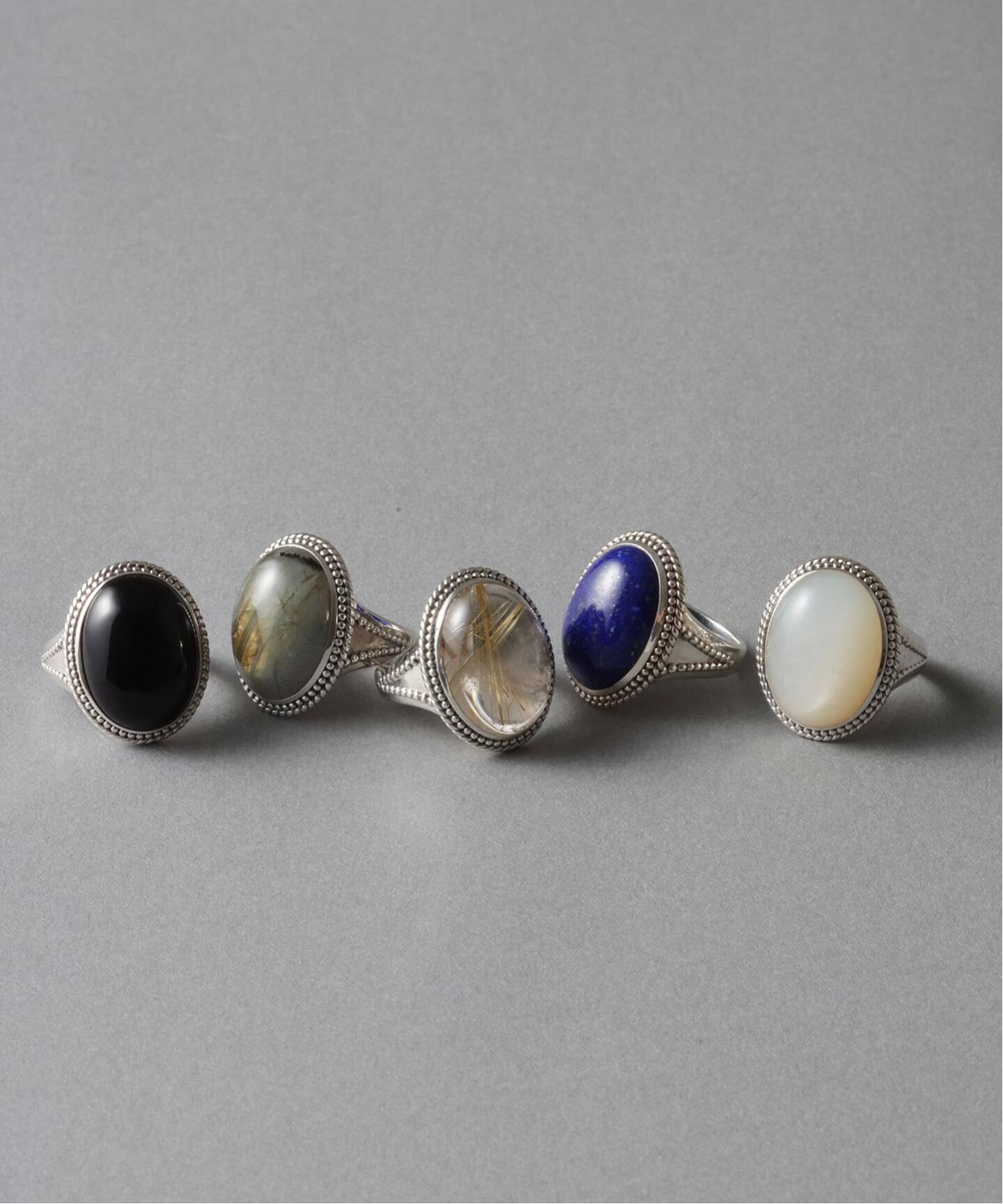 SAMH by LILAS】オニキスリング SV（リング）｜Lilas（リラ）の通販