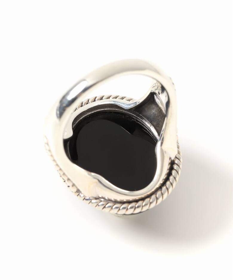 SAMH by LILAS】オニキスリング SV（リング）｜Lilas（リラ）の通販 
