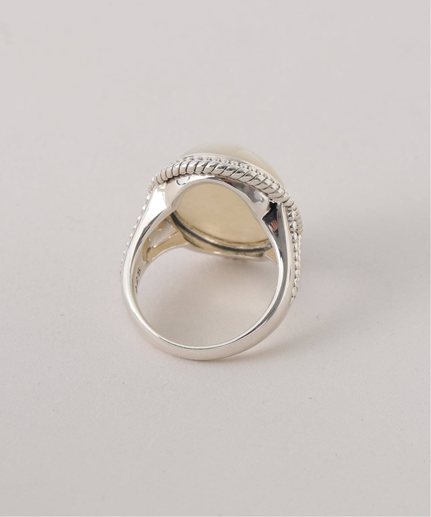 SAMH by LILAS】ホワイトムーンストーンリング SV（リング）｜Lilas