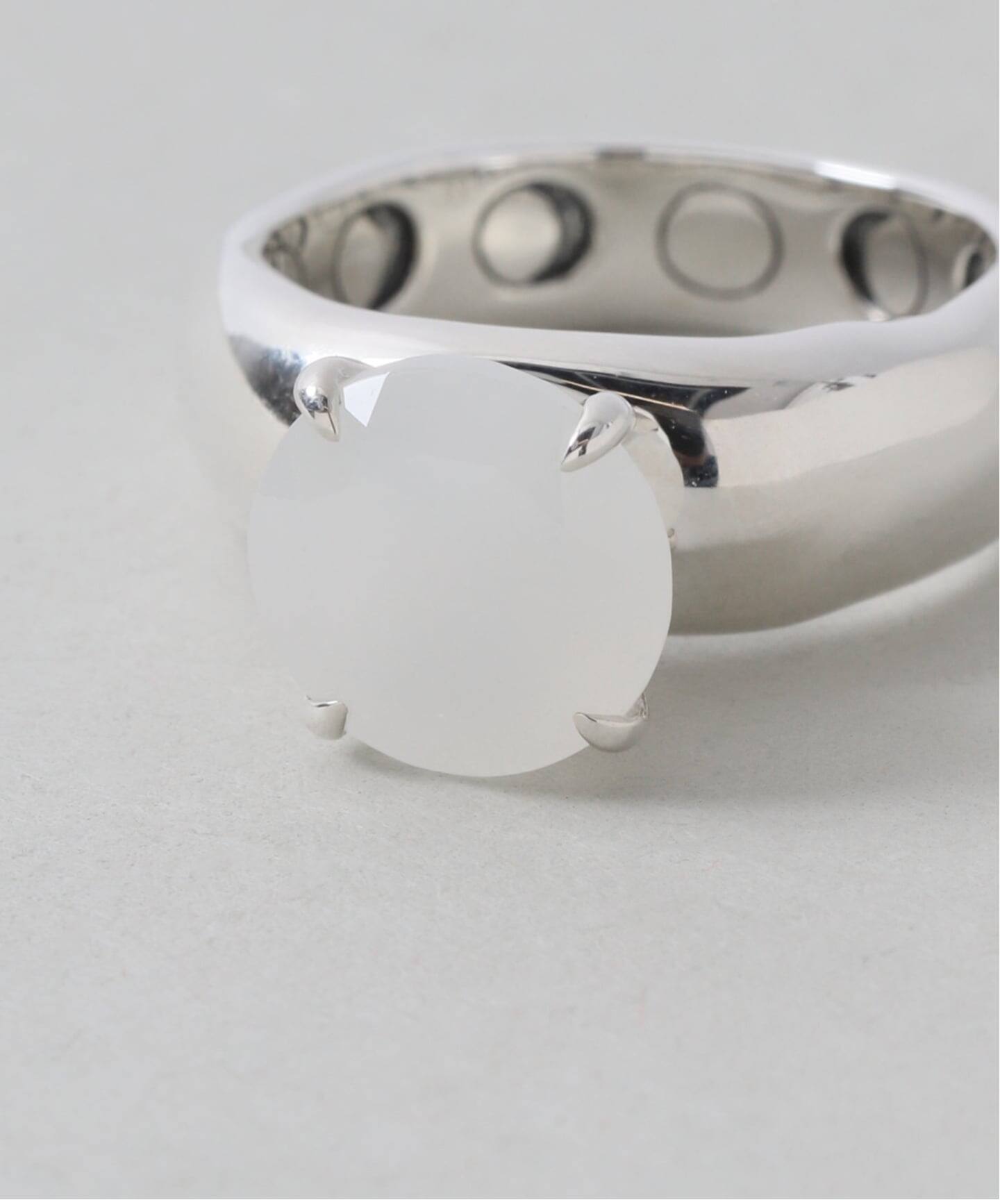 SAMH by LILAS】 MELTED MOON RING SV（リング）｜Lilas（リラ）の通販