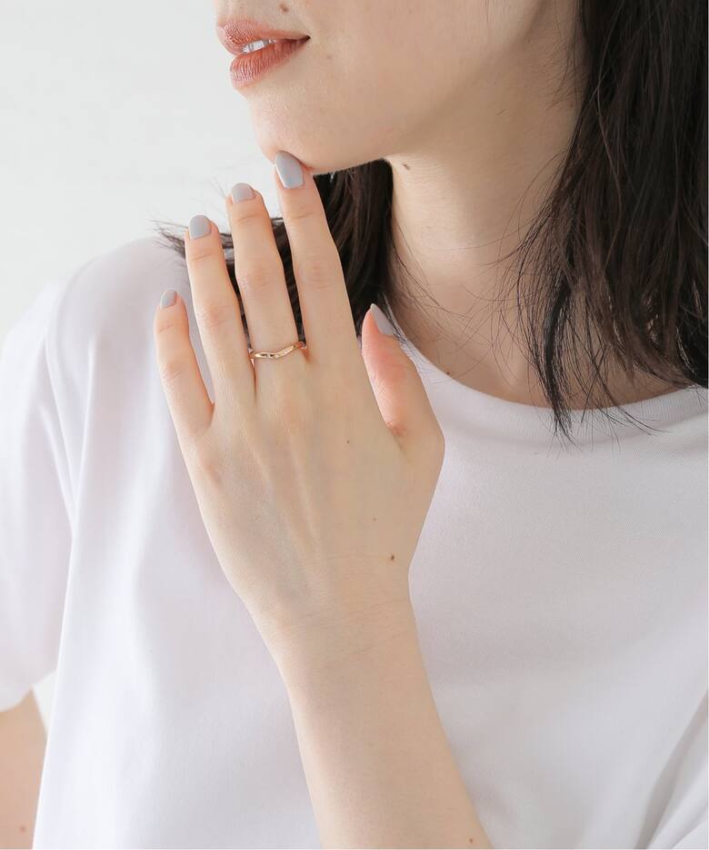 TIFFANY＆CO. Ring Diamond / カーブドバンド（リング）｜HIROB 