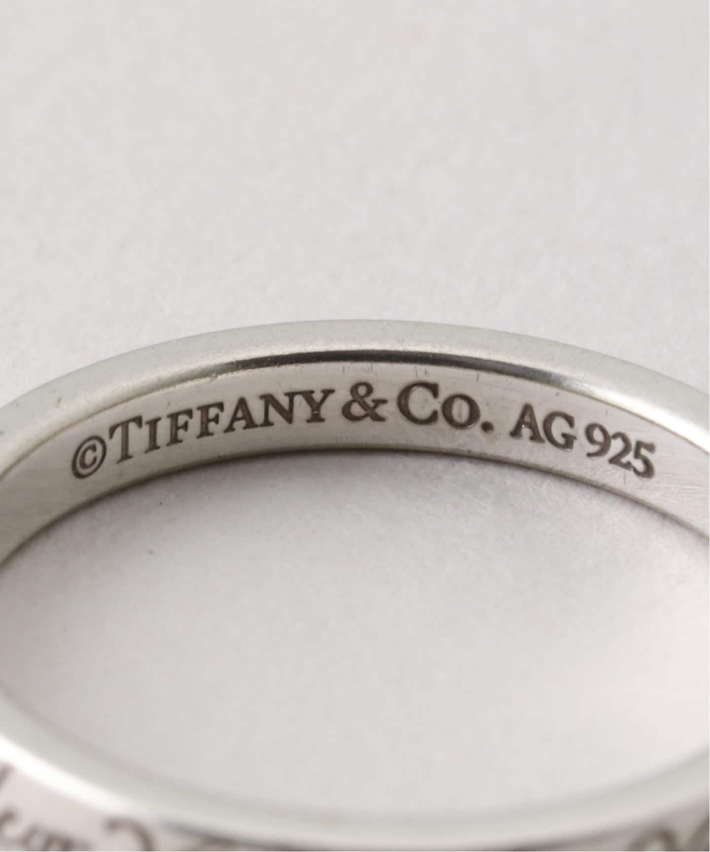 VINTAGE TIFFANY&Co./ティファニー】Notes narrow ring（リング