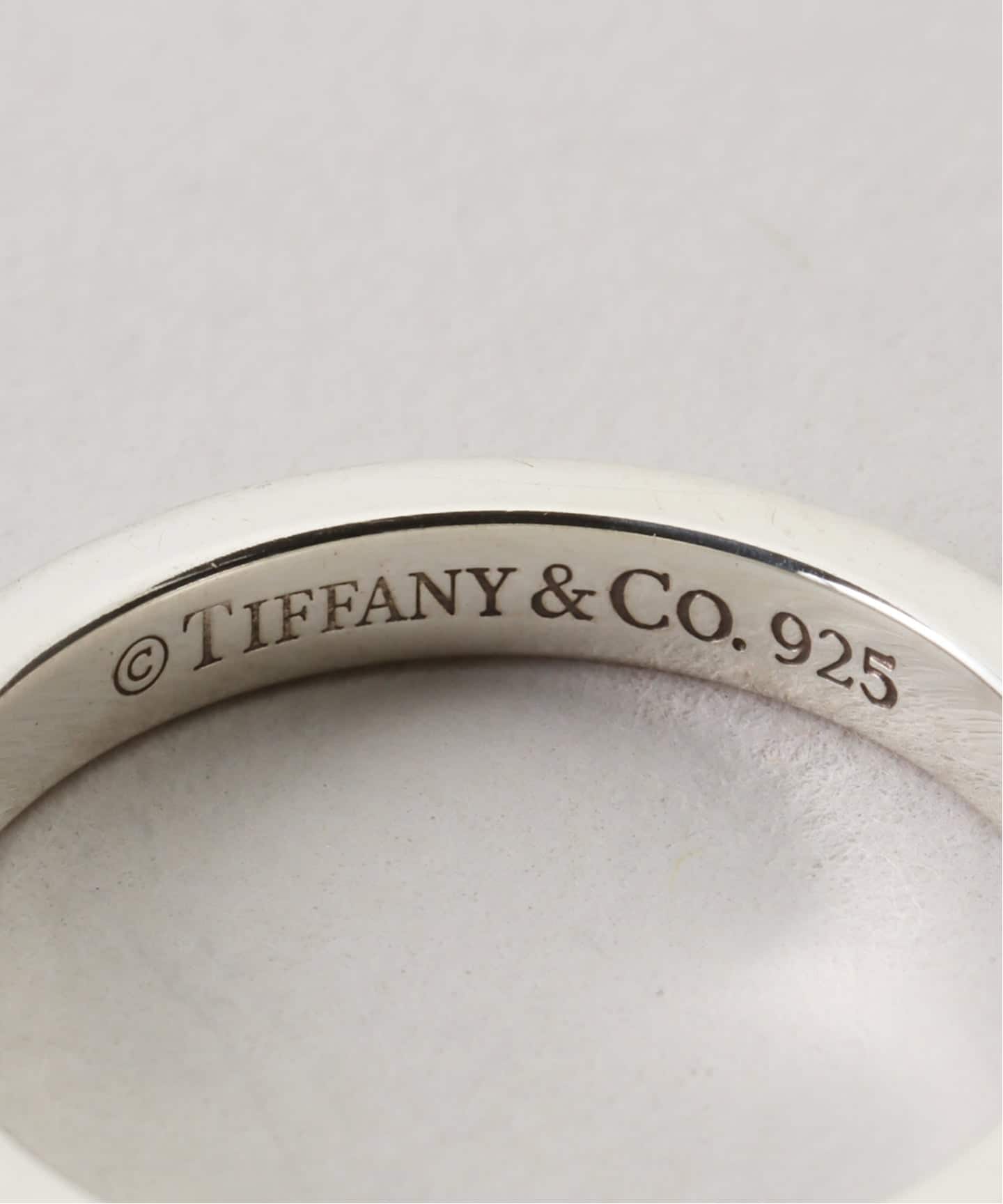 VINTAGE TIFFANY&Co./ティファニー】Notes narrow ring（リング