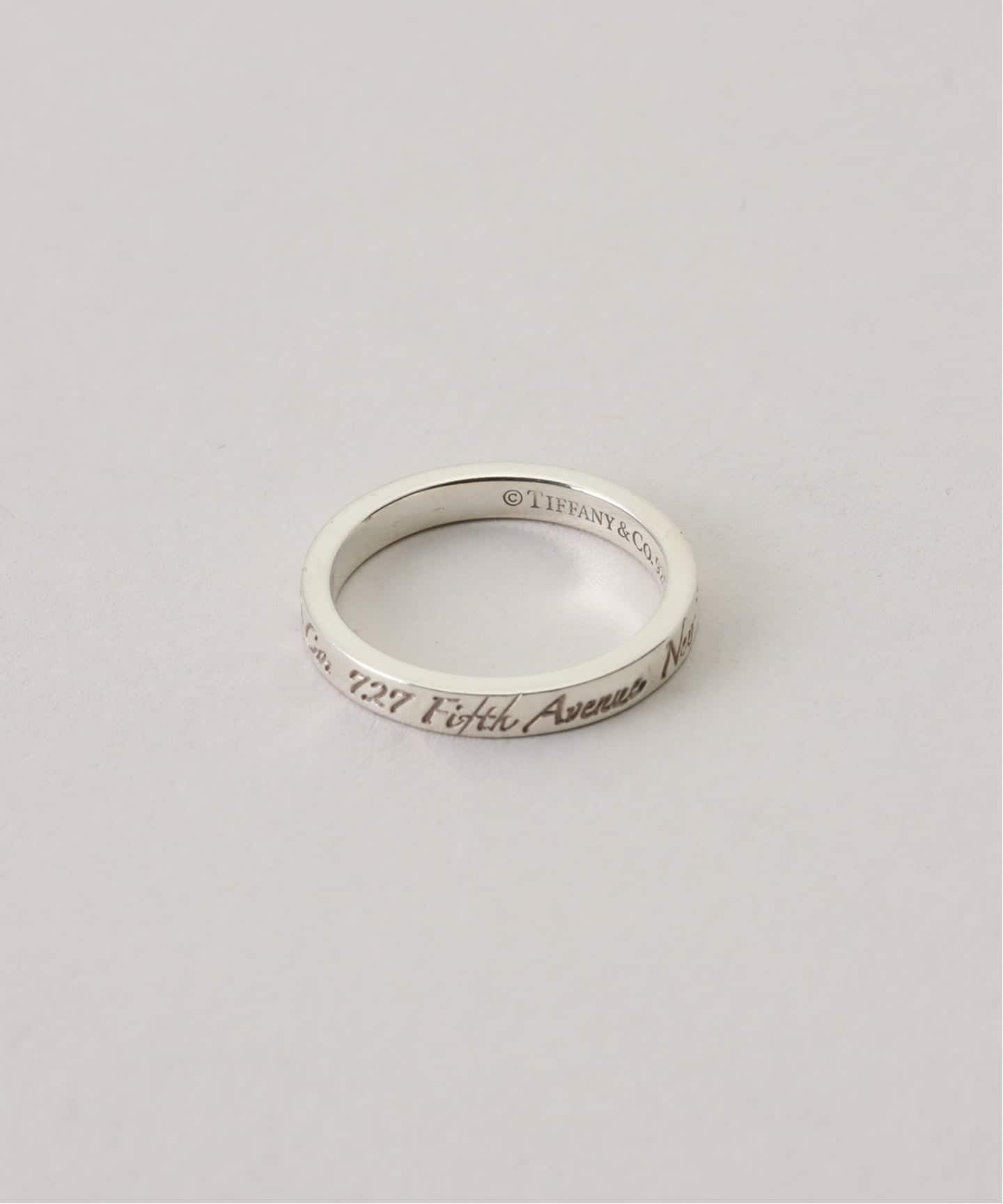 VINTAGE TIFFANY&Co./ティファニー】Notes narrow ring（リング