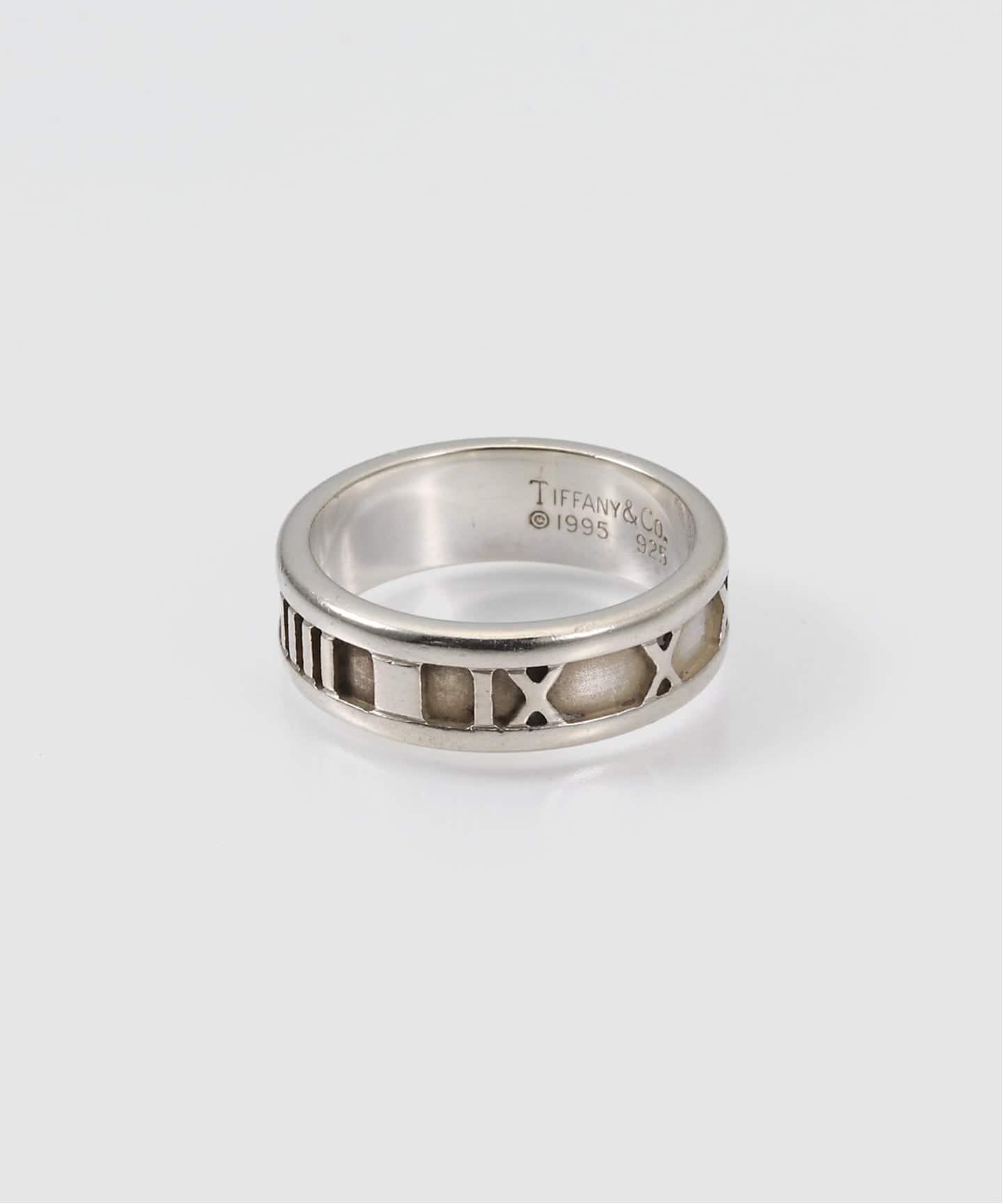 み*る様 Tiffany & Co.ティファニーAtlas Ring Silve VINTAGE TIFFANY&Co./ティファニー】 Atlas ring（リング