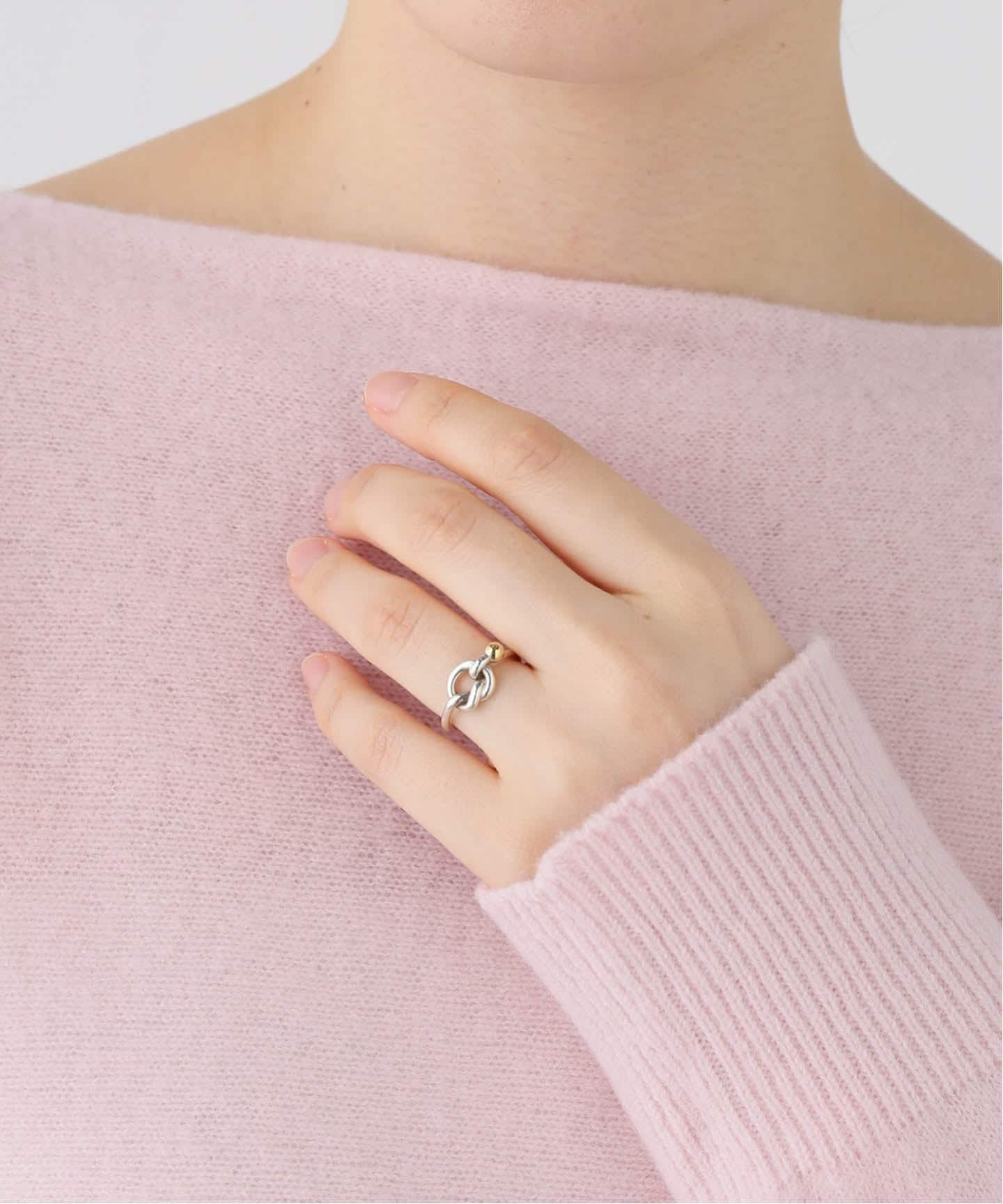 VINTAGE TIFFANY&Co./ティファニー】Love knot ring（リング