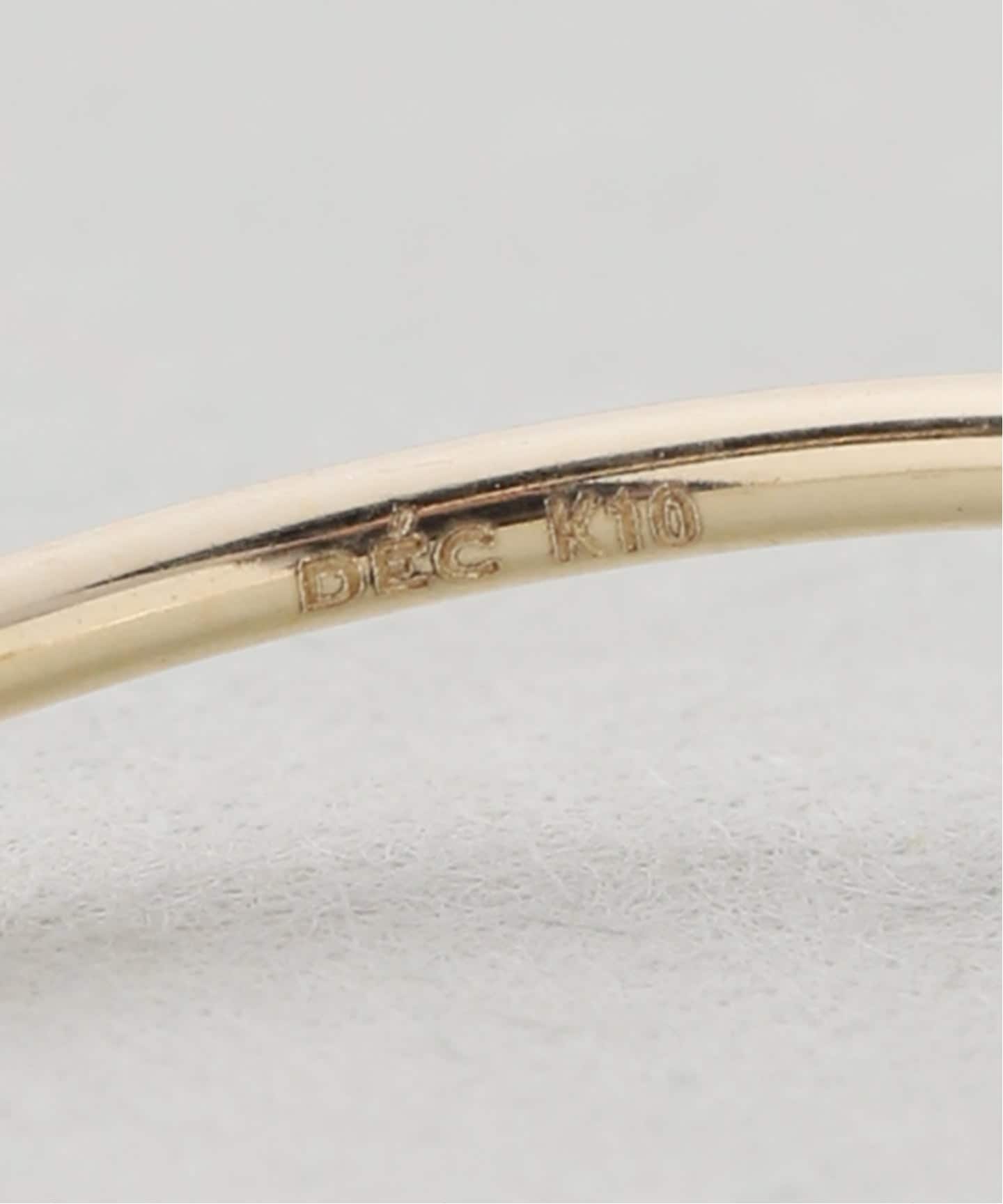 10K slice diamond ring／11（リング）｜DECOUVERTE（デクーヴェルト