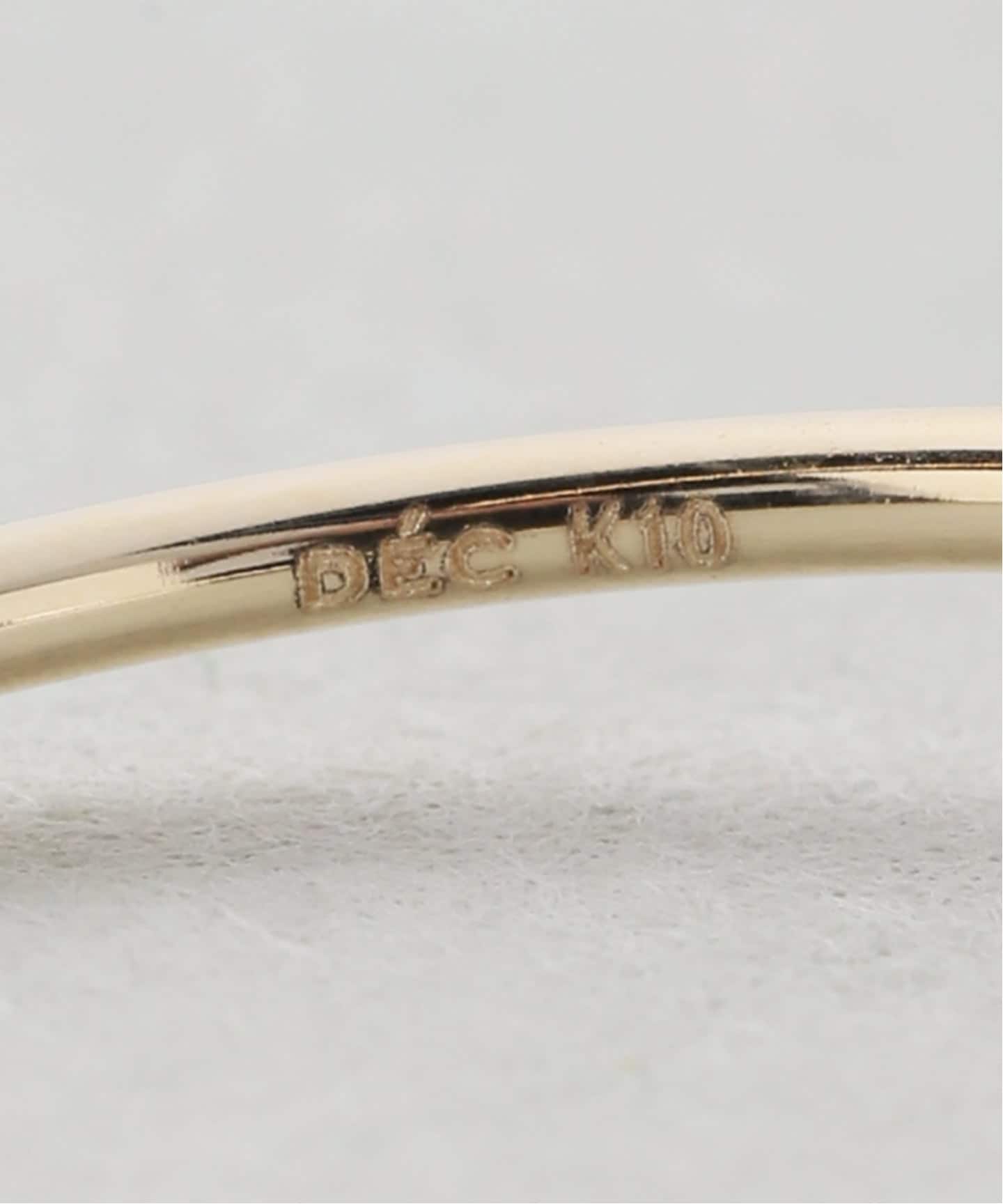 10K slice diamond ring／11（リング）｜DECOUVERTE（デクーヴェルト