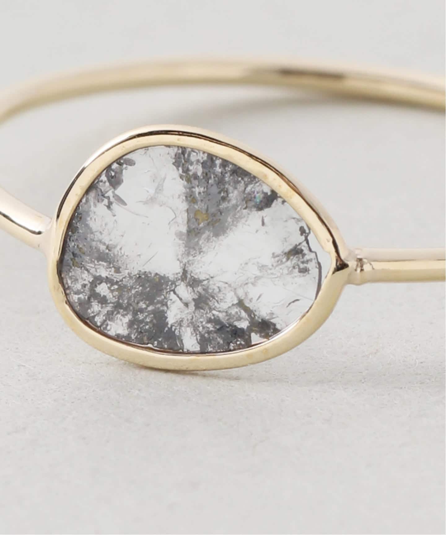 10K slice diamond ring／13（リング）｜DECOUVERTE（デクーヴェルト