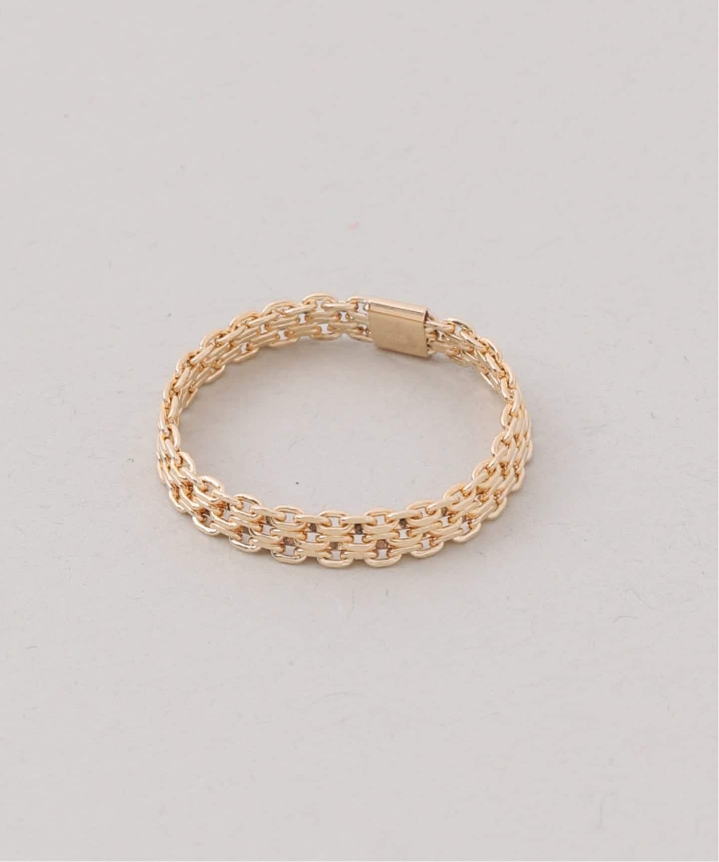 18K wide chain ring（リング）｜DECOUVERTE（デクーヴェルト）の通販