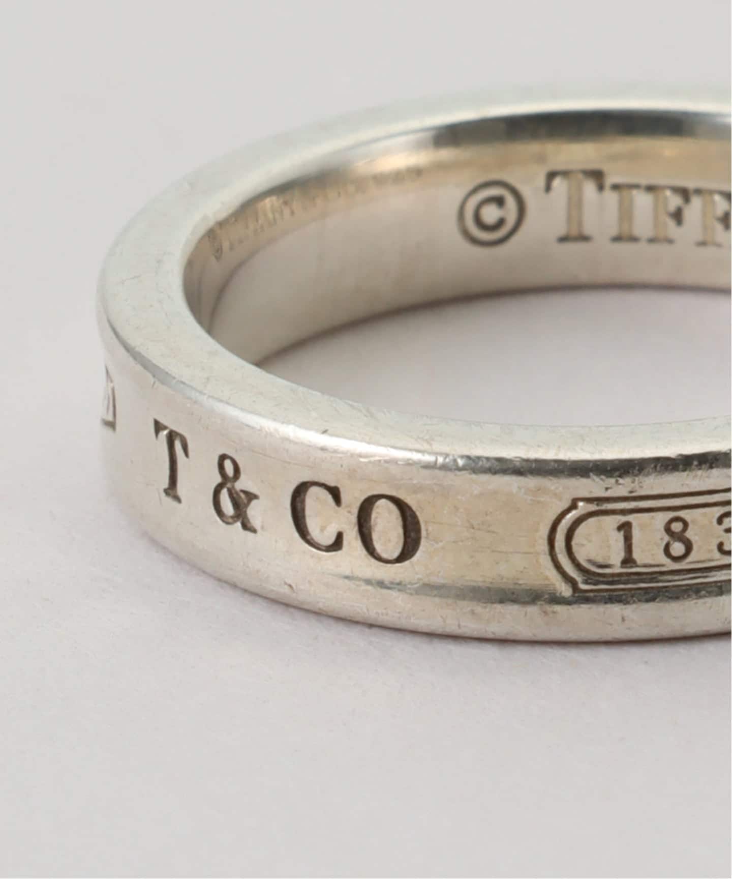 VINTAGE TIFFANY&Co./ティファニー】1837 narrow ring（リング