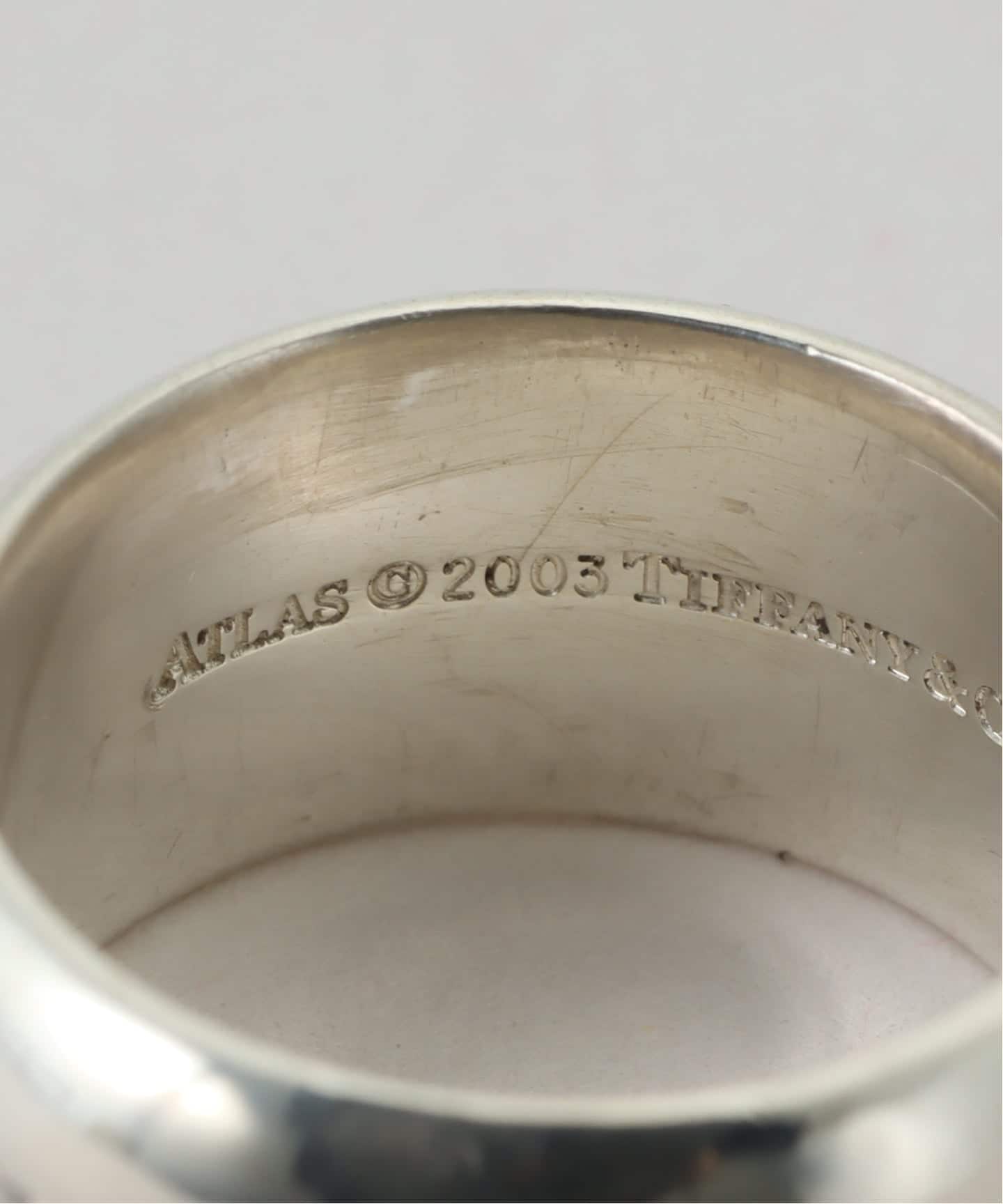 VINTAGE TIFFANY&Co./ティファニー】Atlas wide ring（リング