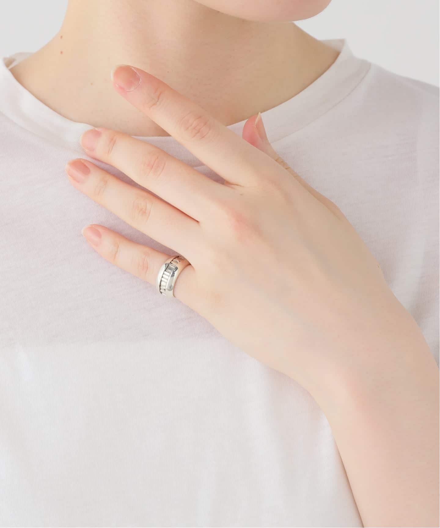 VINTAGE TIFFANY&Co./ティファニー】Atlas wide ring（リング