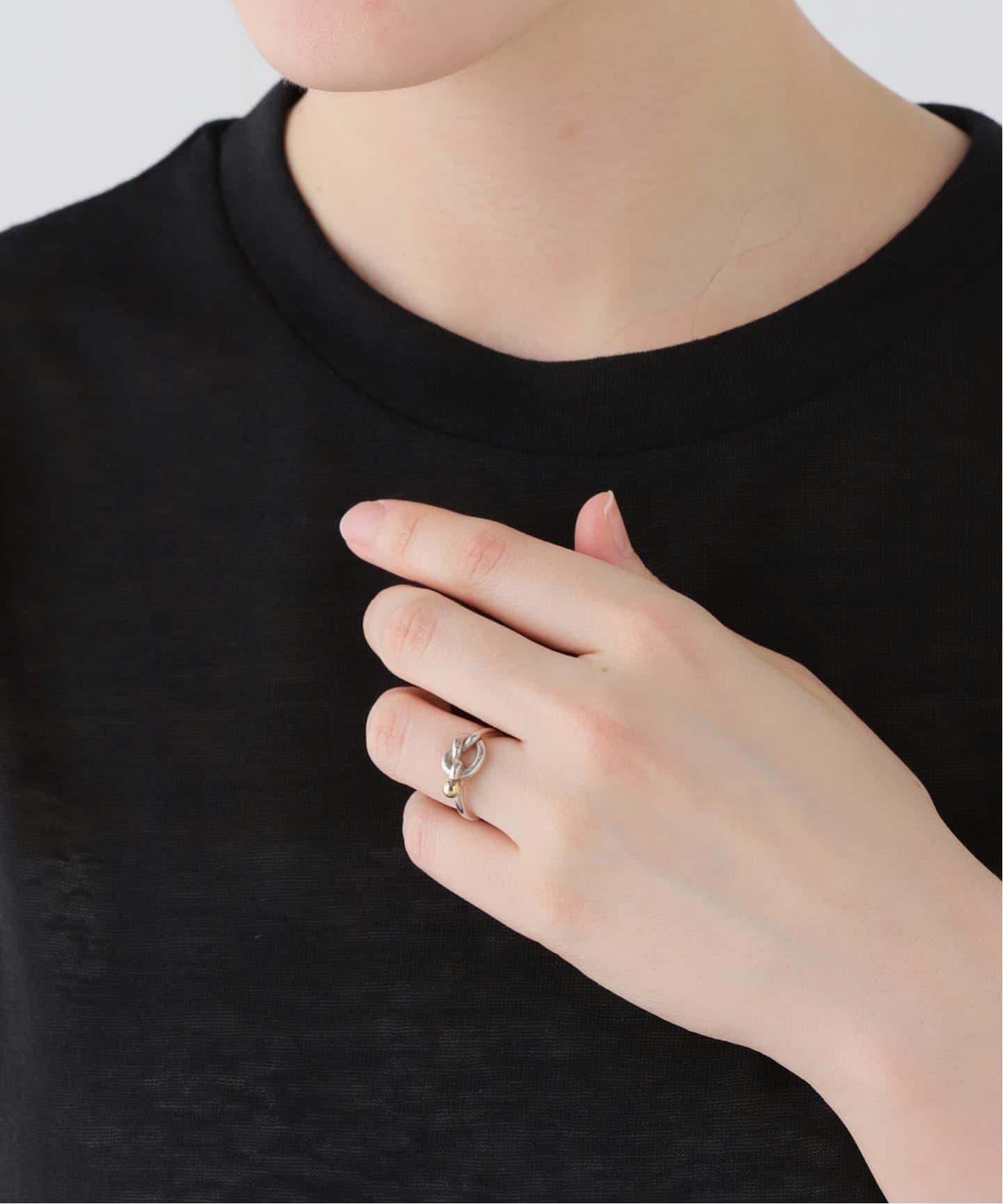 VINTAGE TIFFANY&Co./ティファニー】Love knot ring（リング
