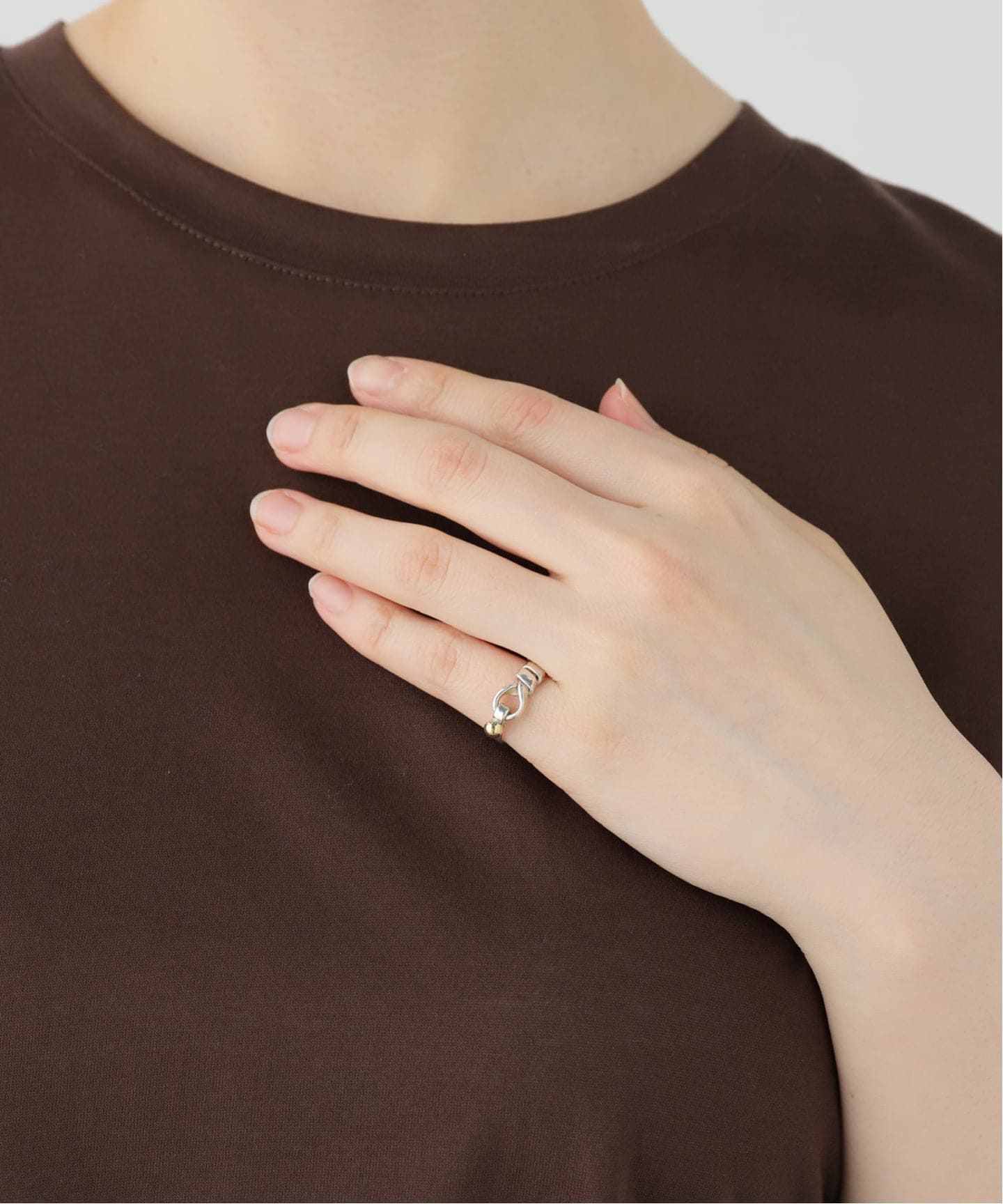 VINTAGE TIFFANY&Co./ティファニー】 Flat wire ring（リング