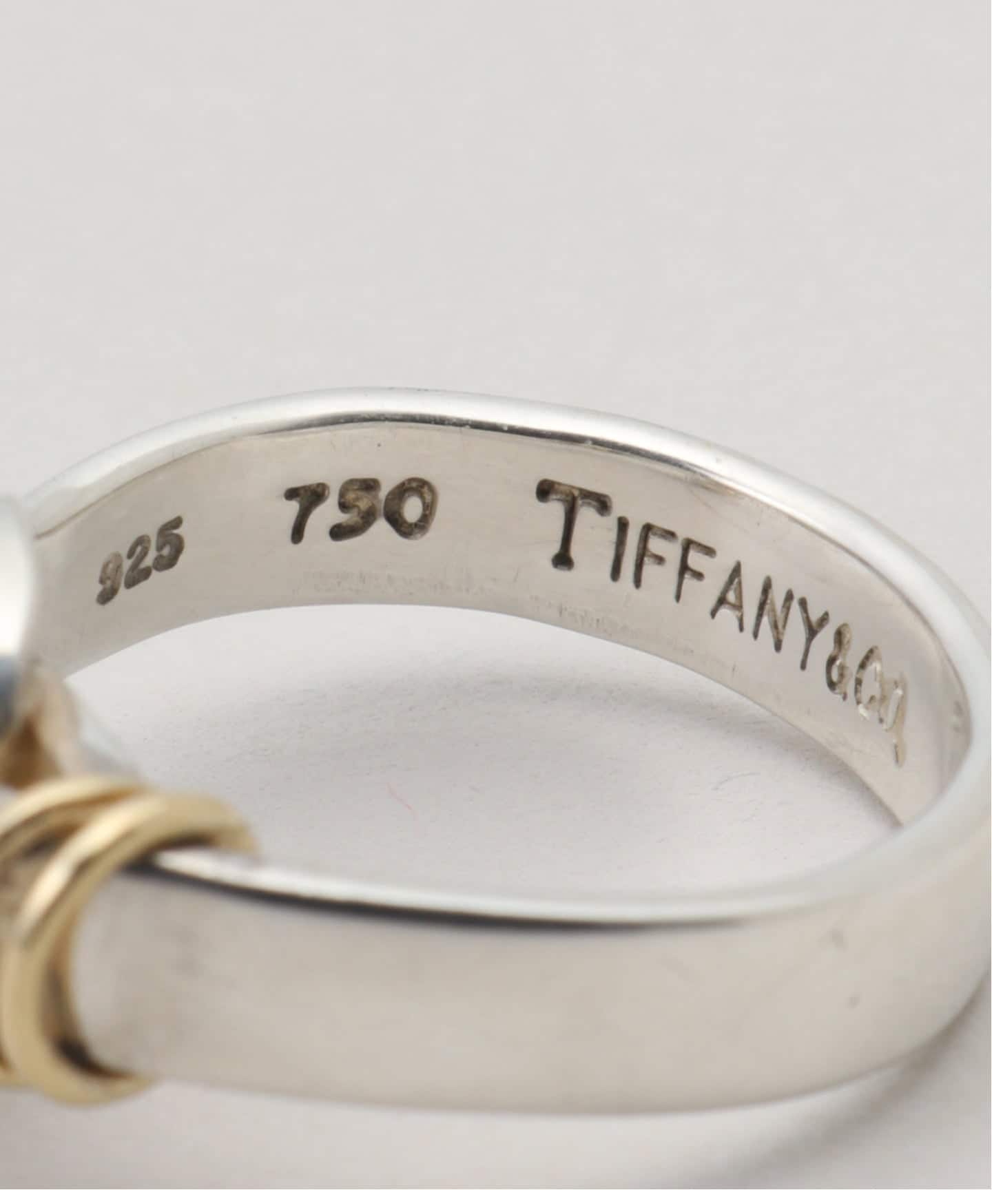 VINTAGE TIFFANY&Co./ティファニー】 Hook & eye ring（リング