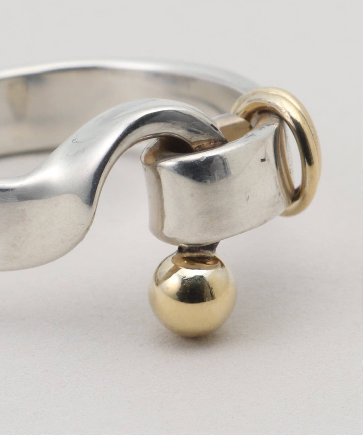 VINTAGE TIFFANY&Co./ティファニー】 Hook & eye ring（リング