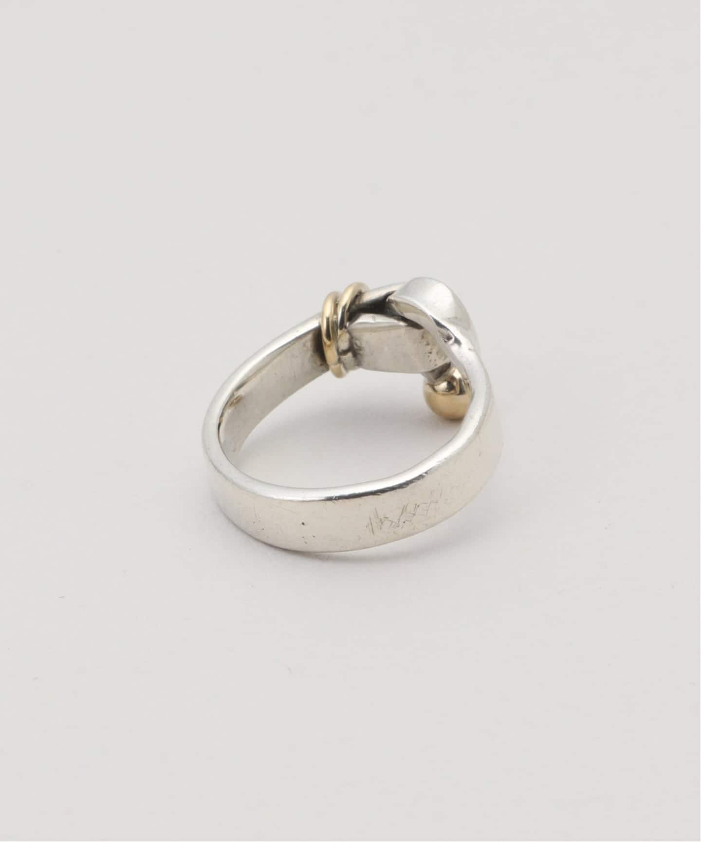 ティファニー フック＆アイ シルバー925 18KT ヴィンテージ リング VINTAGE TIFFANY&Co./ティファニー】 Hook & eye ring（リング