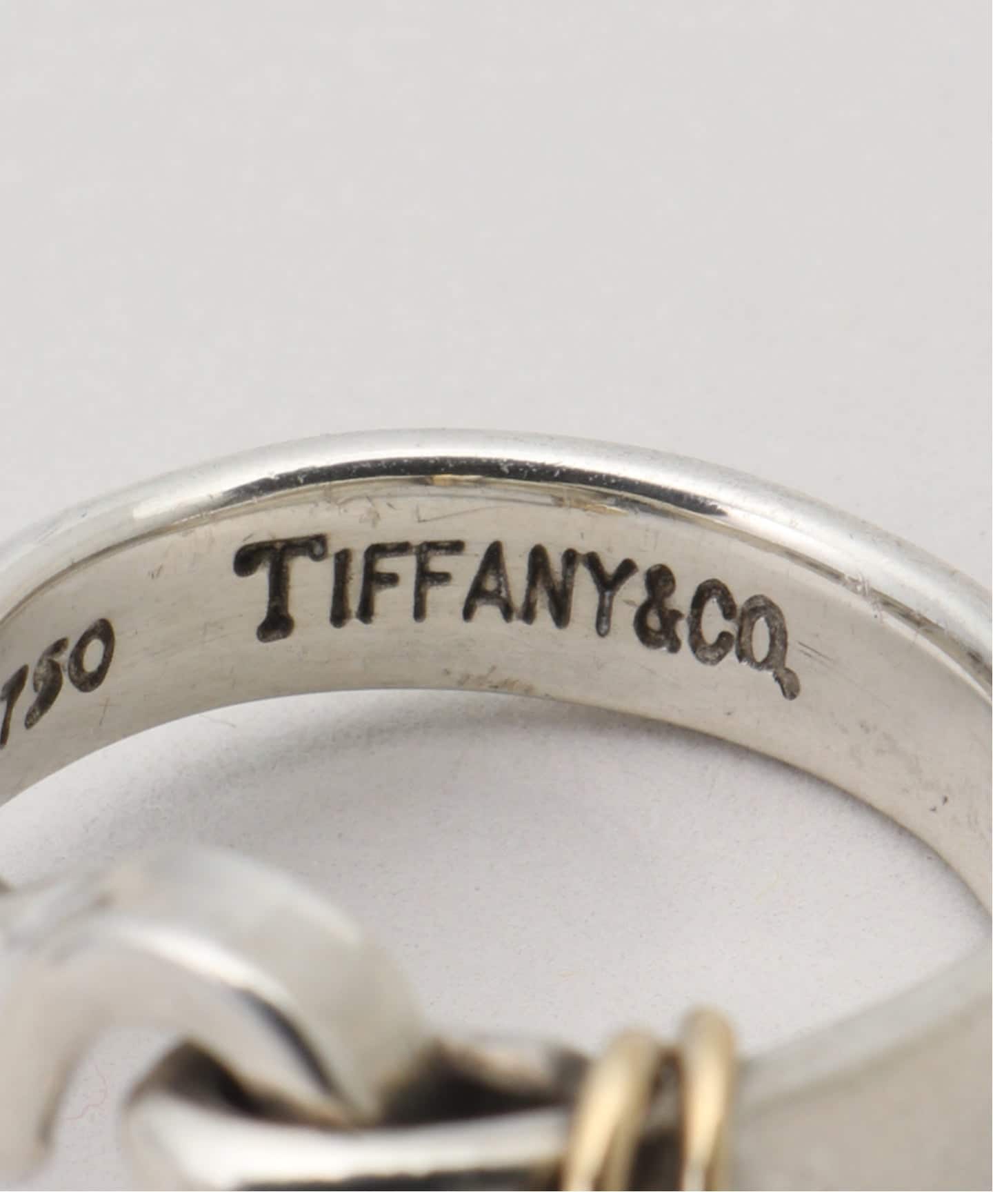 VINTAGE TIFFANY&Co./ティファニー】 Hook & eye ring（リング