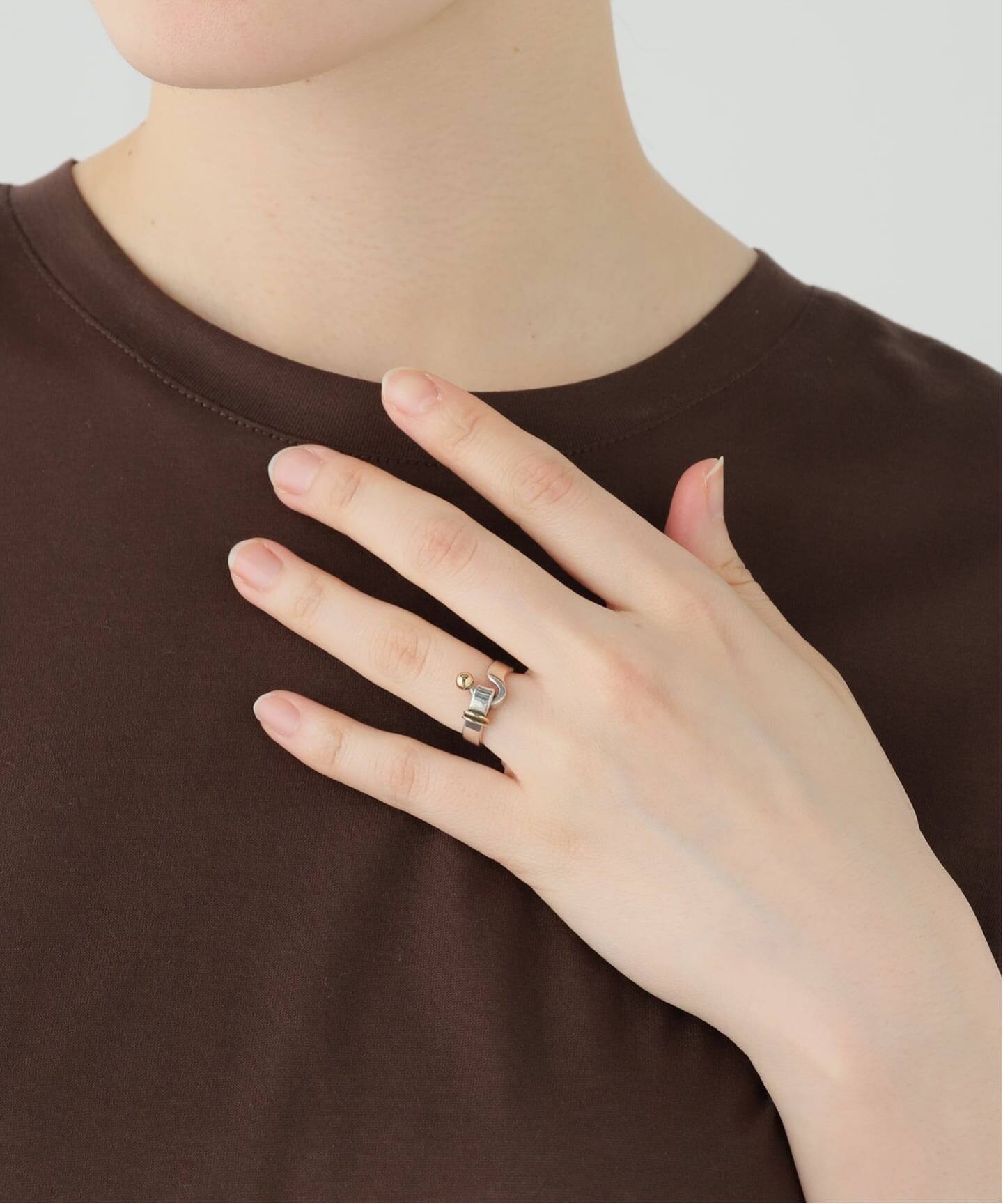 TIFFANY&CO ティファニー　フックアンドアイ　リング VINTAGE TIFFANY&Co./ティファニー】 Hook & eye ring（リング