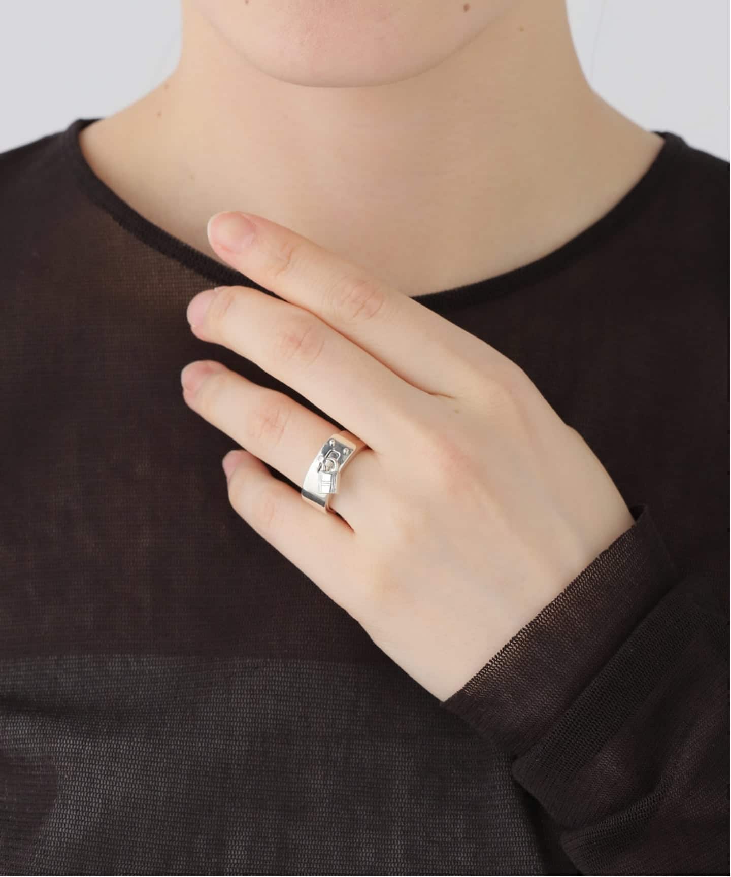 VINTAGE HERMES/エルメス】Kelly ring（リング）｜ENSEMBLE