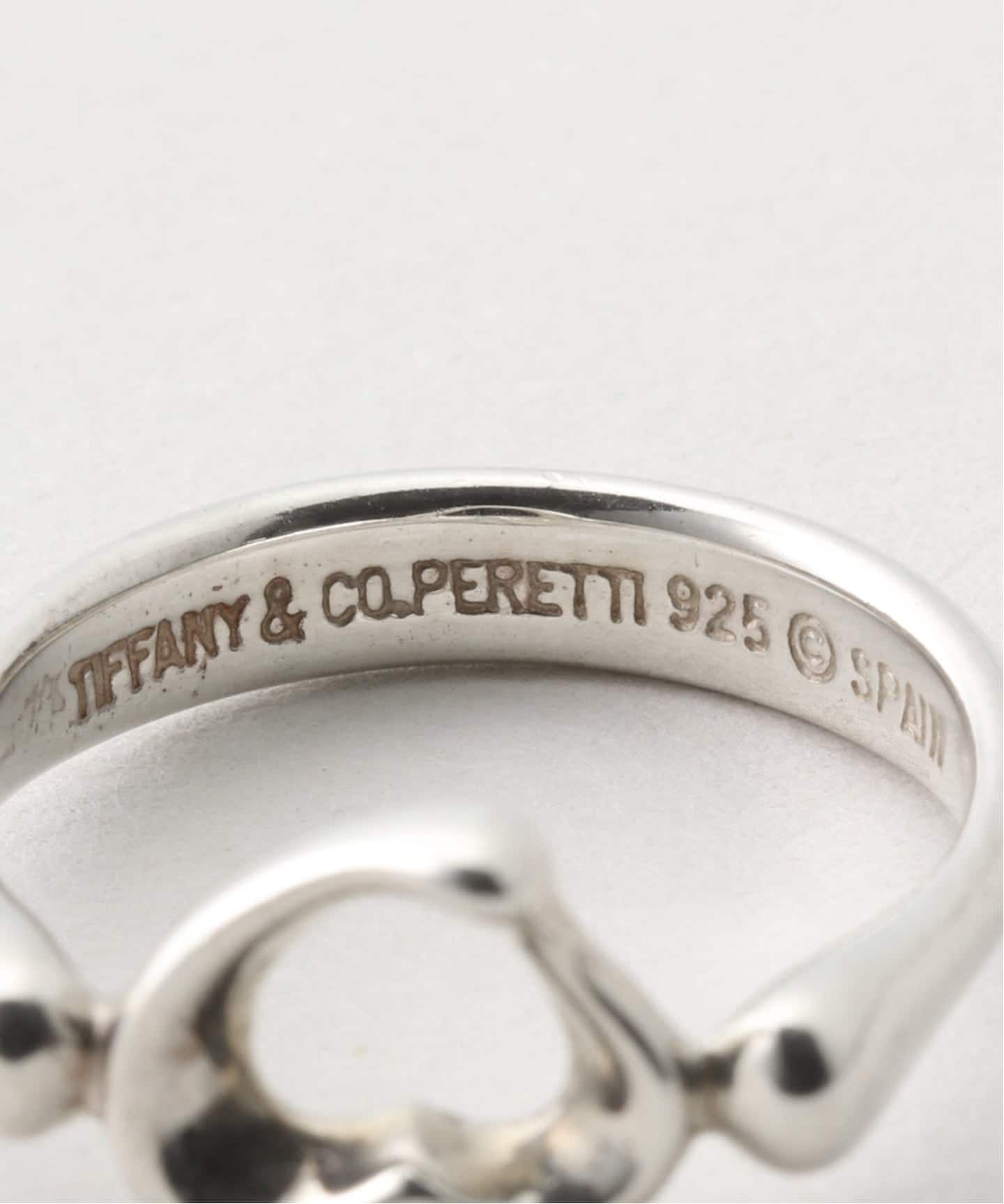 VINTAGE TIFFANY&Co./ティファニー】Open heart ring（リング