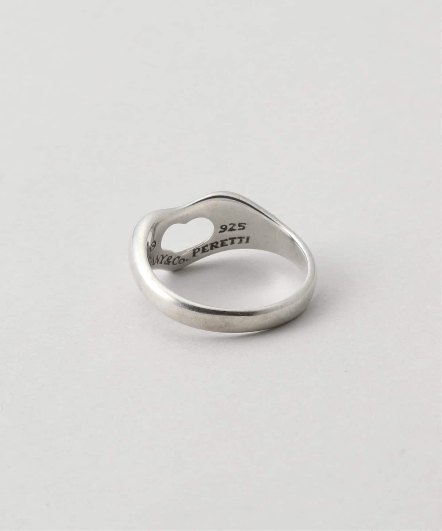 VINTAGE TIFFANY&Co./ティファニー】open heart ring（リング