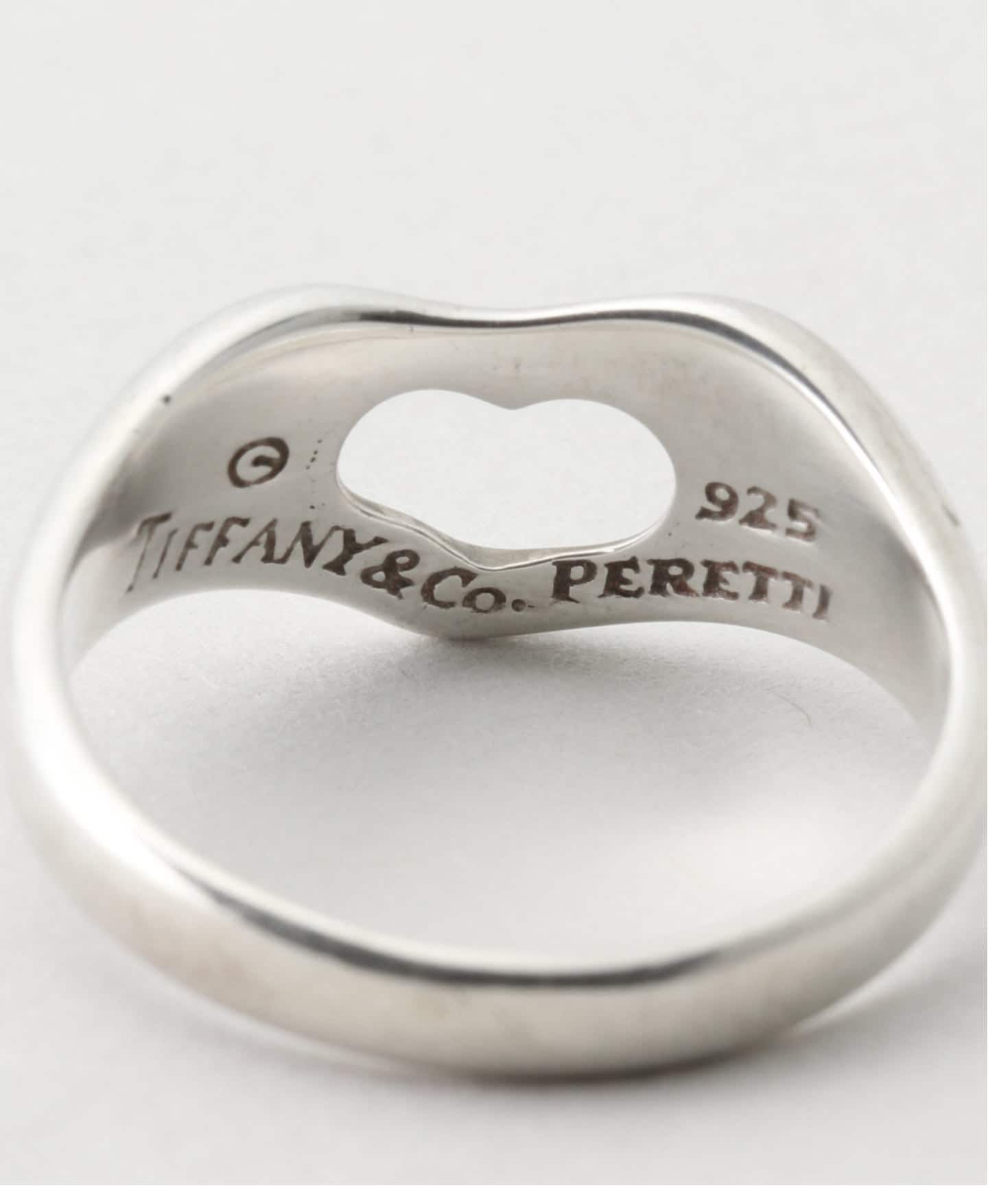 VINTAGE TIFFANY&Co./ティファニー】open heart ring（リング