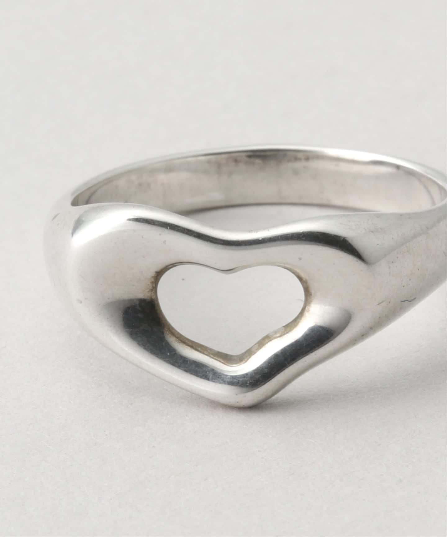VINTAGE TIFFANY&Co./ティファニー】open heart ring（リング