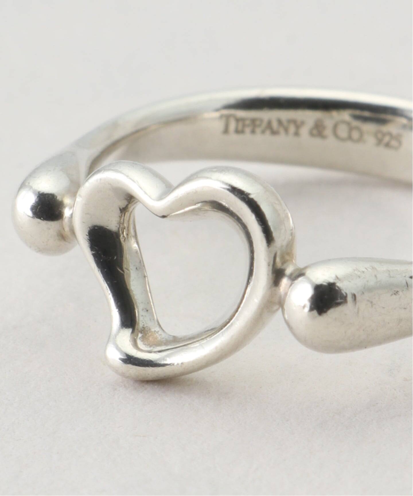 VINTAGE TIFFANY&Co./ティファニー】 open heart ring（リング