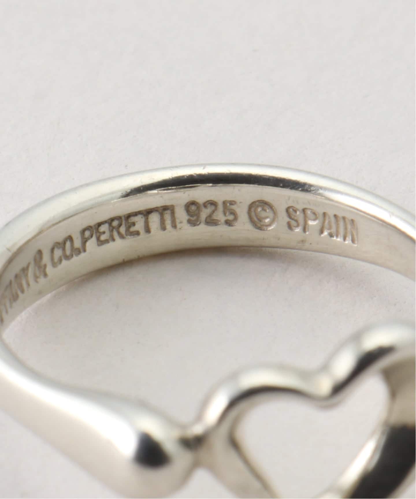 VINTAGE TIFFANY&Co./ティファニー】open heart ring（リング