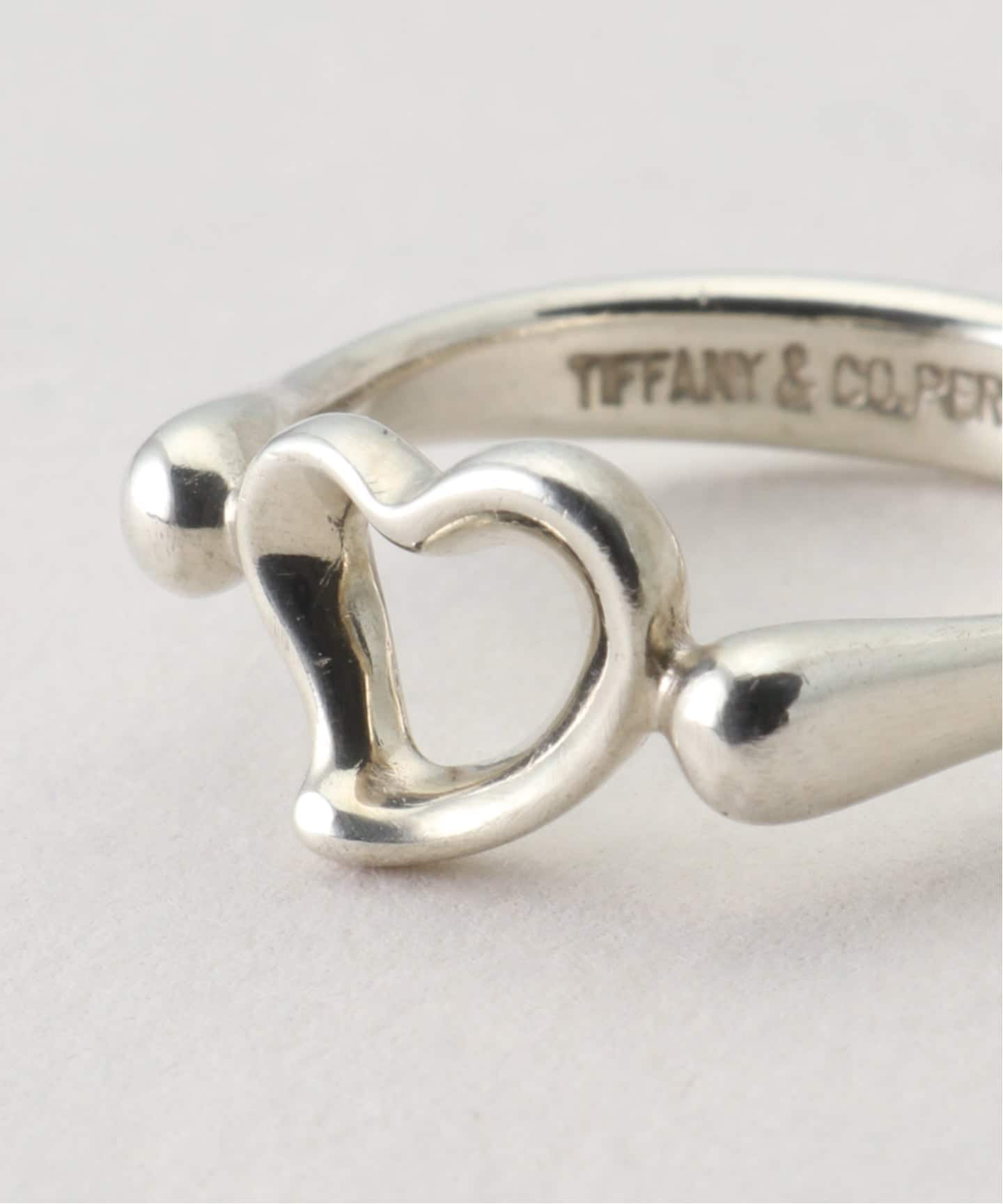 VINTAGE TIFFANY&Co./ティファニー】open heart ring（リング