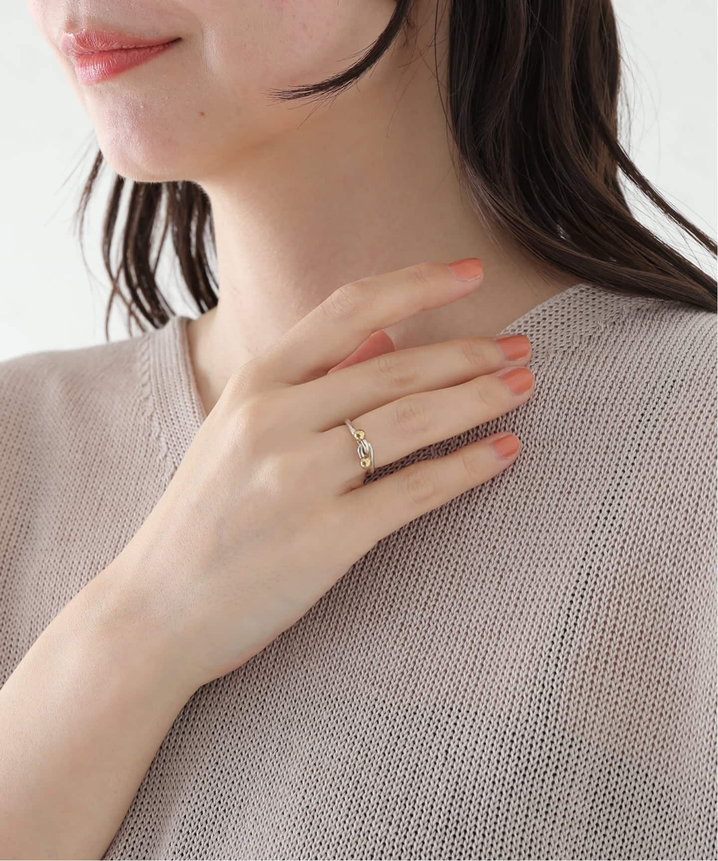 TIFFANY & CO. 結び目デザインリング、イヤリング VINTAGE TIFFANY&Co./ティファニー】 Twist knot ring（リング