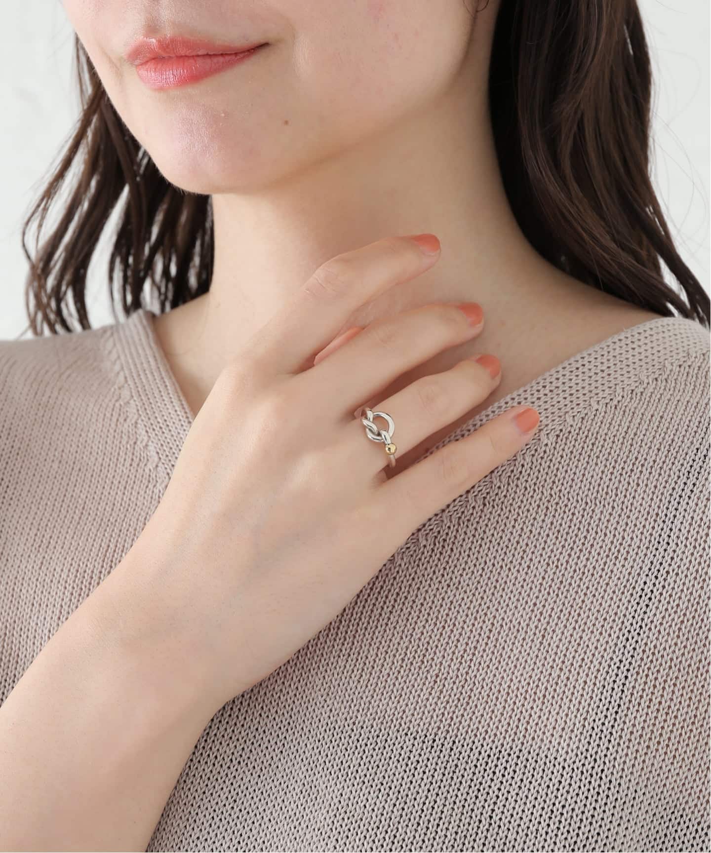 VINTAGE TIFFANY&Co./ティファニー】Love knot ring（リング