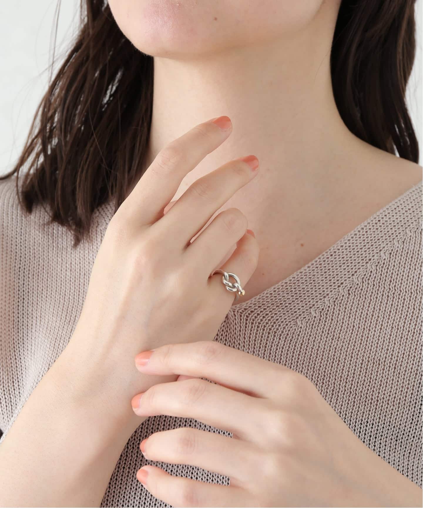 VINTAGE TIFFANY&Co./ティファニー】Love knot ring（リング