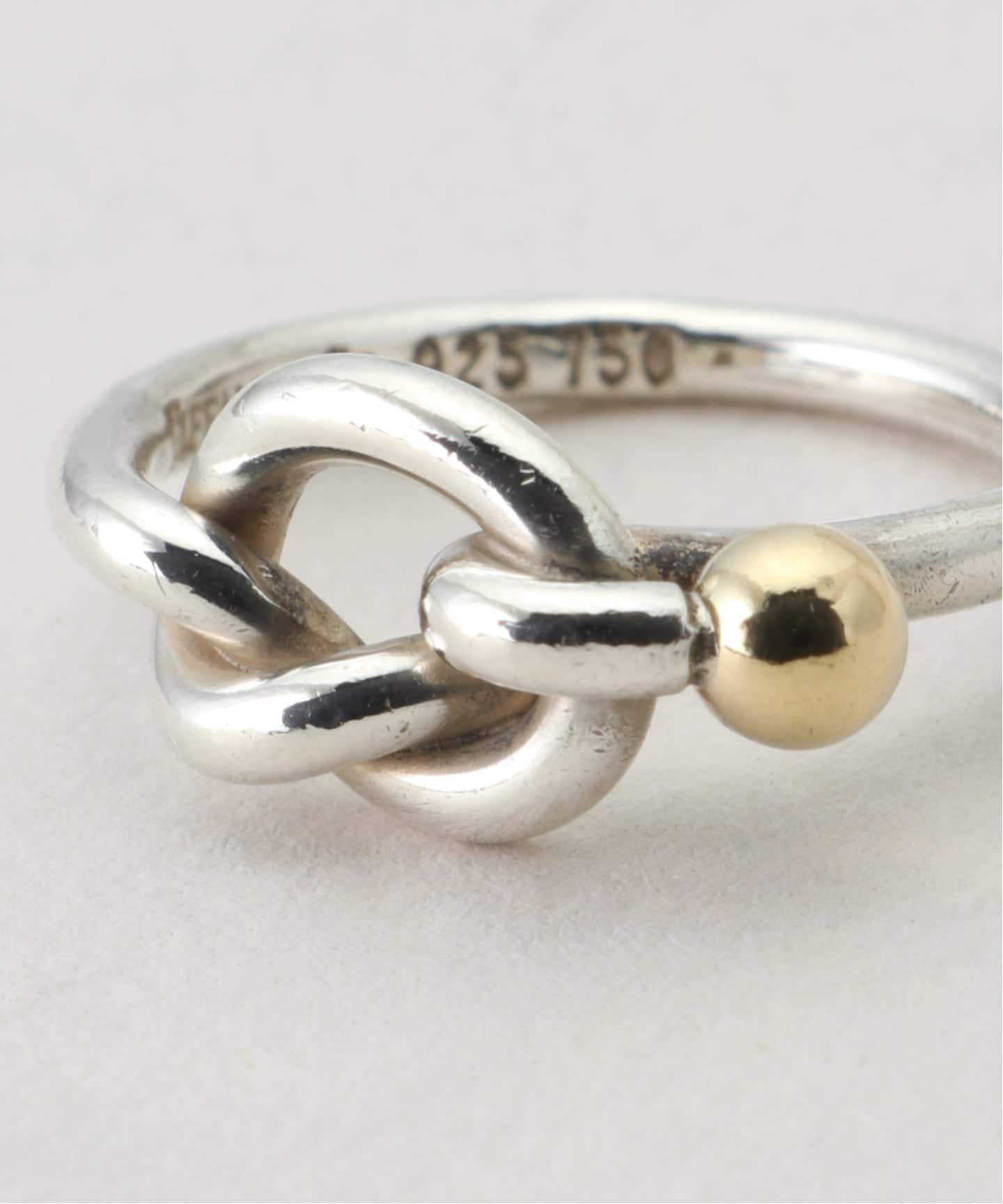 VINTAGE TIFFANY&Co./ティファニー】Love knot ring（リング