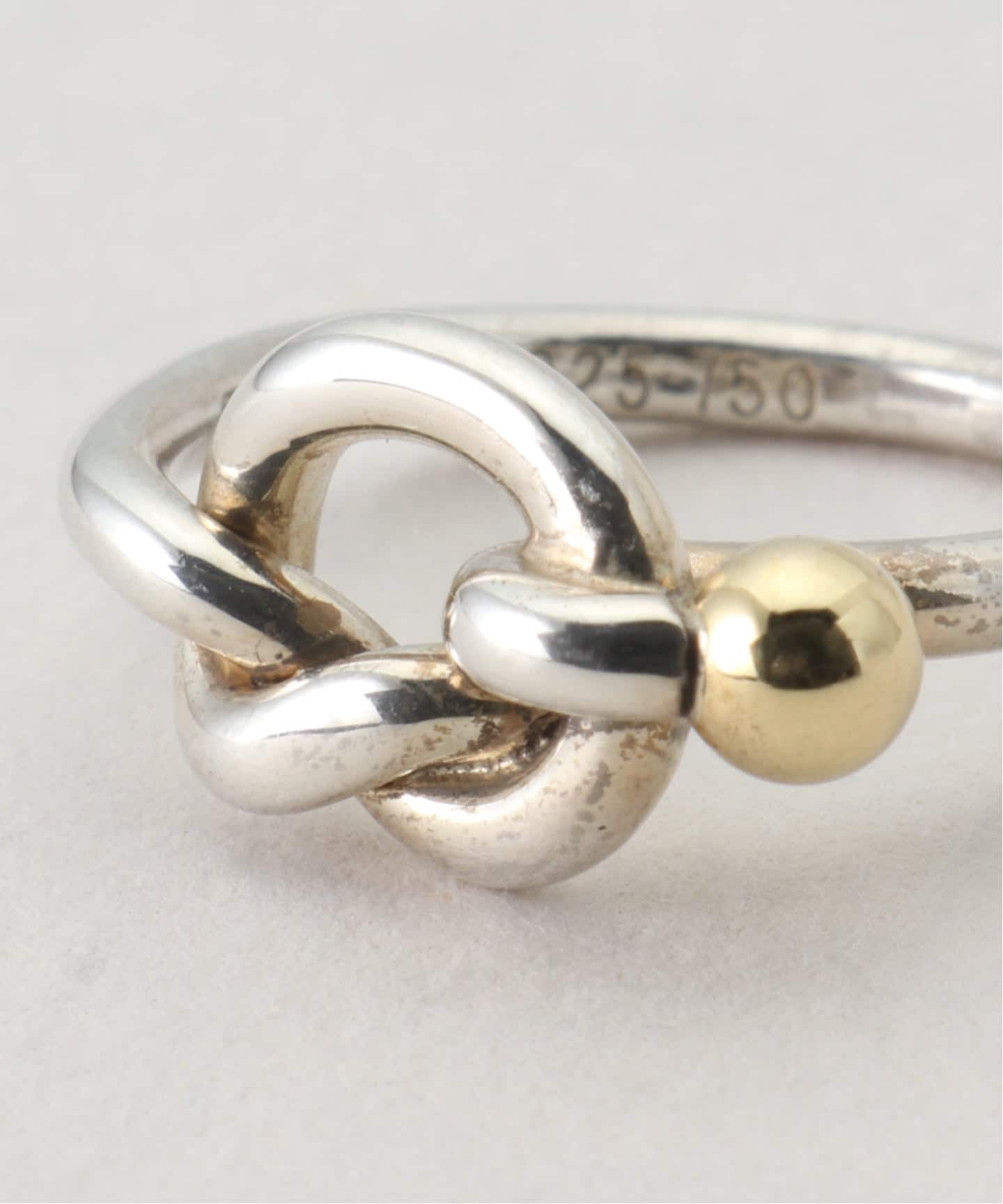 VINTAGE TIFFANY&Co./ティファニー】Love knot ring（リング