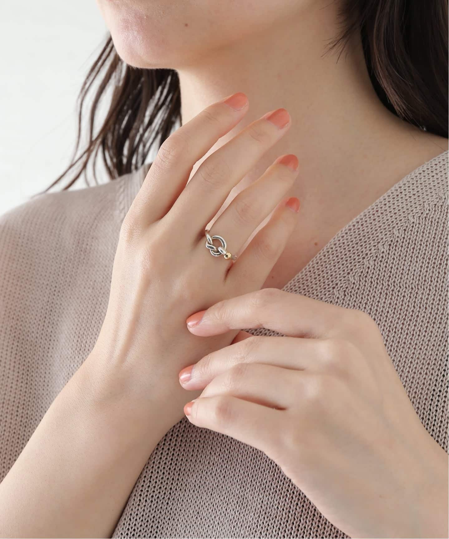 VINTAGE TIFFANY&Co./ティファニー】Love knot ring（リング