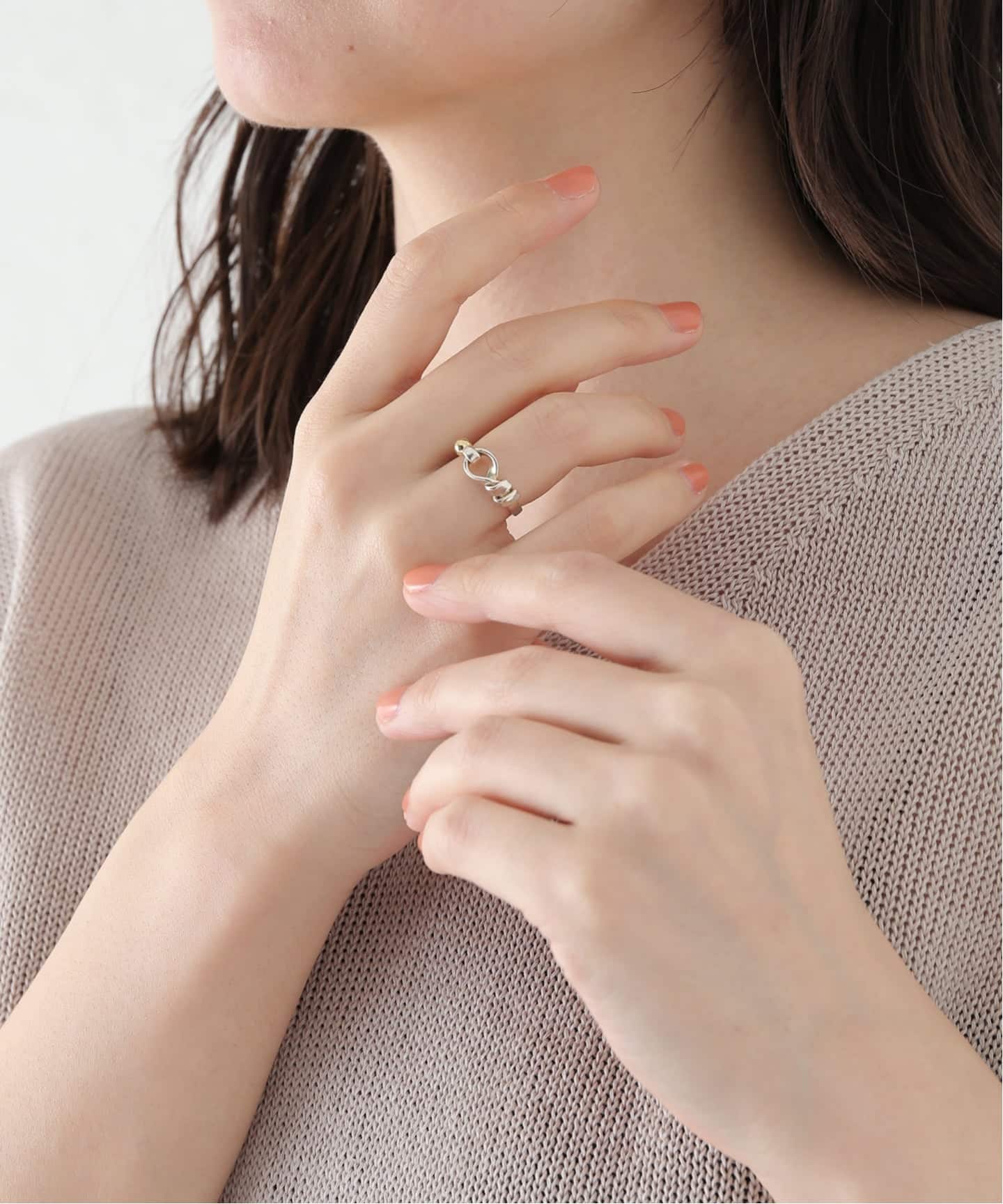 VINTAGE TIFFANY&Co./ティファニー】Flat wire ring（リング