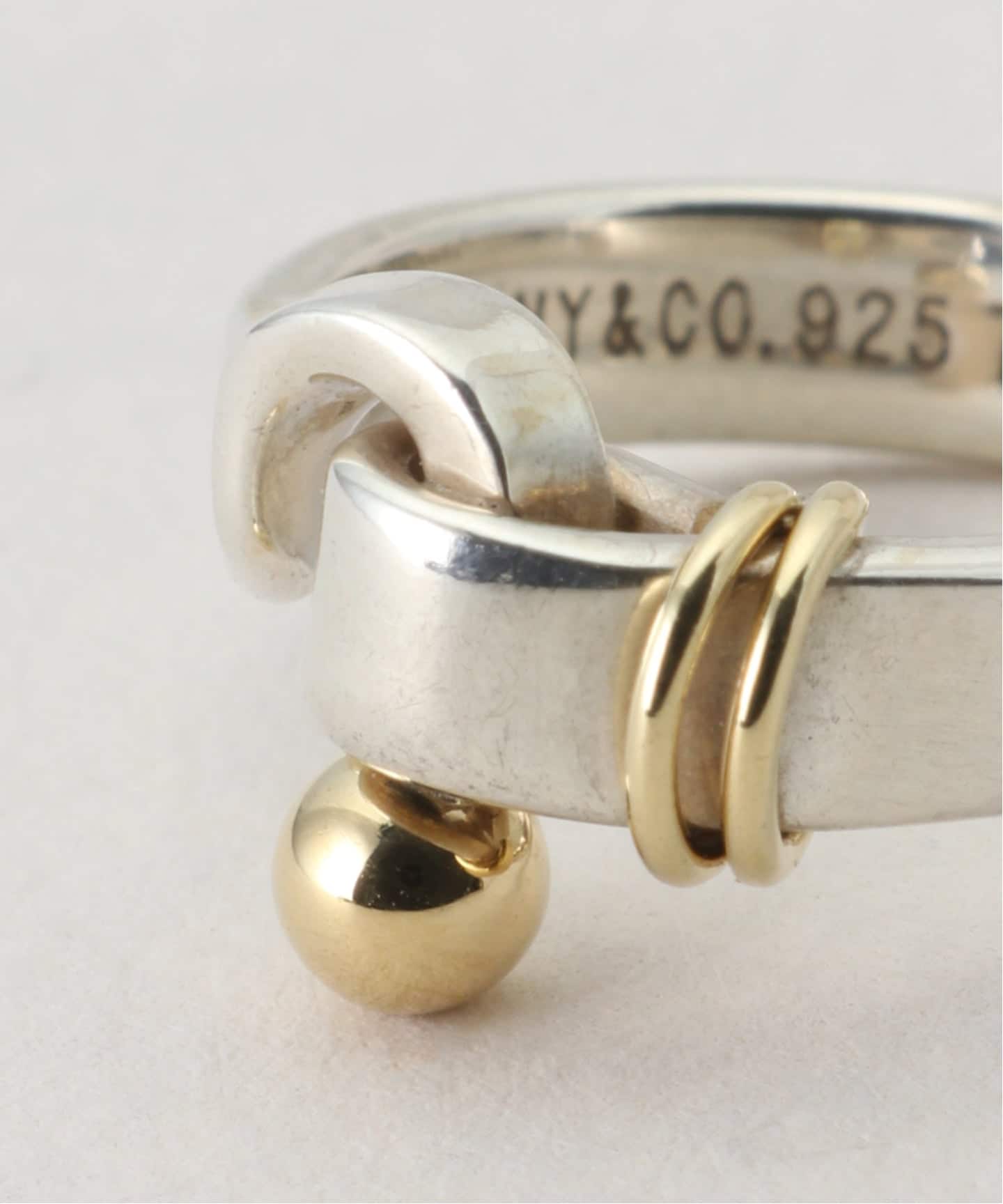 VINTAGE TIFFANY&Co./ティファニー】Hook & eye ring（リング
