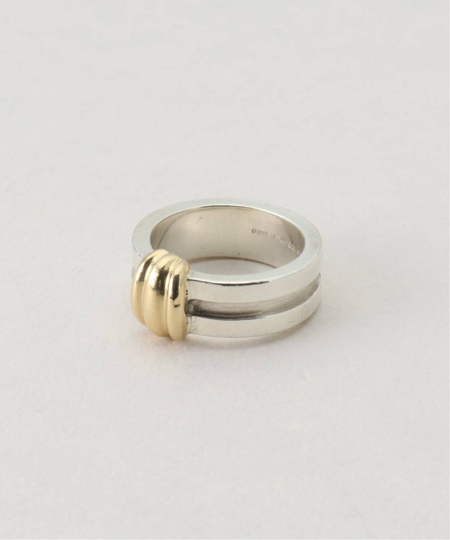VINTAGE TIFFANY&Co./ティファニー】Grooved with ring（リング 