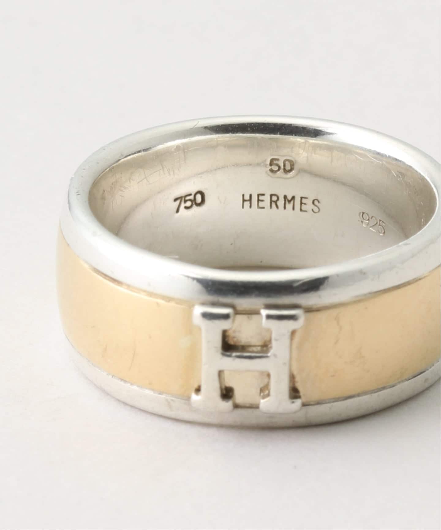 VINTAGE HERMES/エルメス】 H logo ring（リング）｜ENSEMBLE