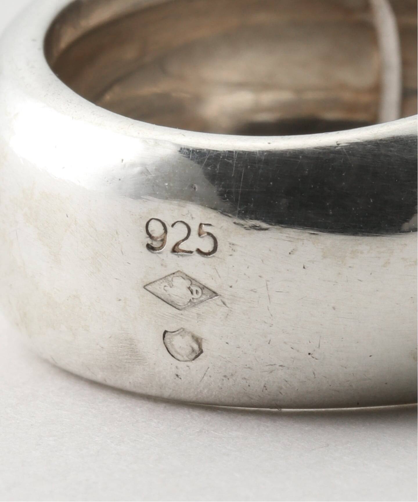 VINTAGE CHANEL/シャネル】ring wide slit logo（リング）｜ENSEMBLE