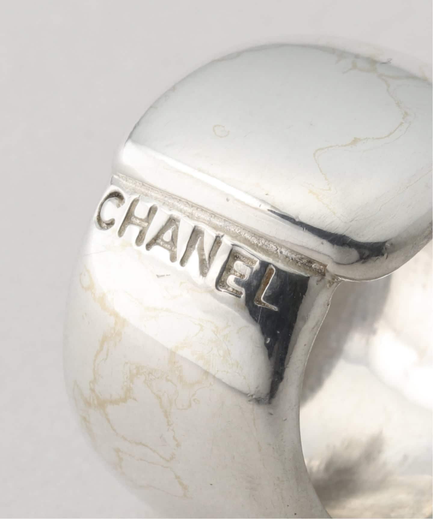 VINTAGE CHANEL/シャネル】ring wide roll logo（リング）｜ENSEMBLE