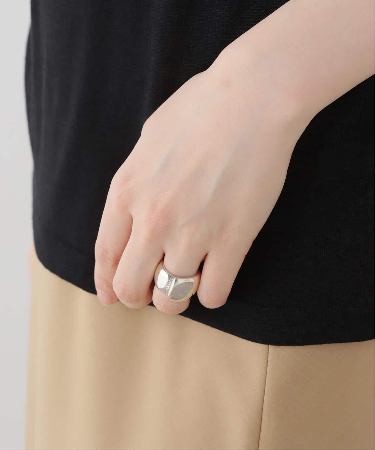 VINTAGE CHANEL/シャネル】ring wide roll logo（リング）｜ENSEMBLE