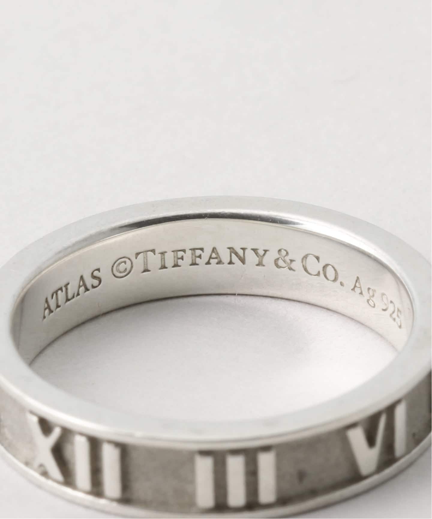 VINTAGE TIFFANY&Co./ティファニー】Atlas narrow ring（リング