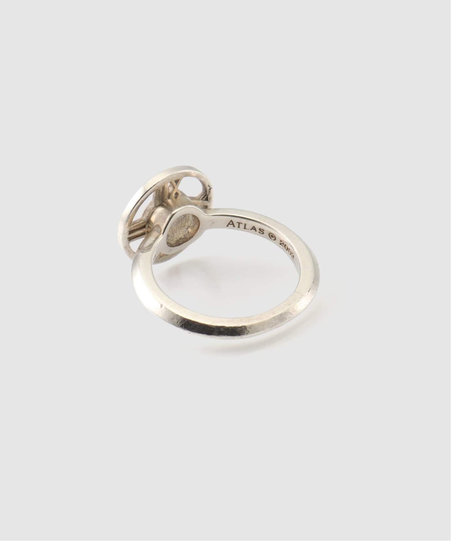 VINTAGE TIFFANY&Co./ティファニー】Atlas open medallion ring