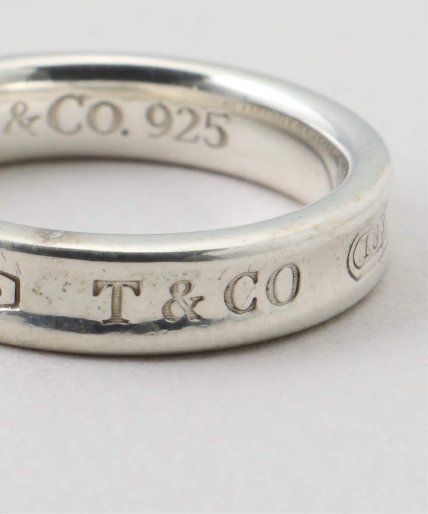 VINTAGE TIFFANY&Co./ティファニー】1837 narrow ring（リング
