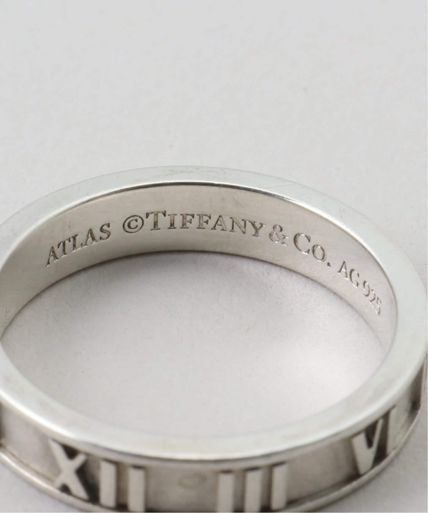 VINTAGE TIFFANY&Co./ティファニー】Atlas narrow ring（リング