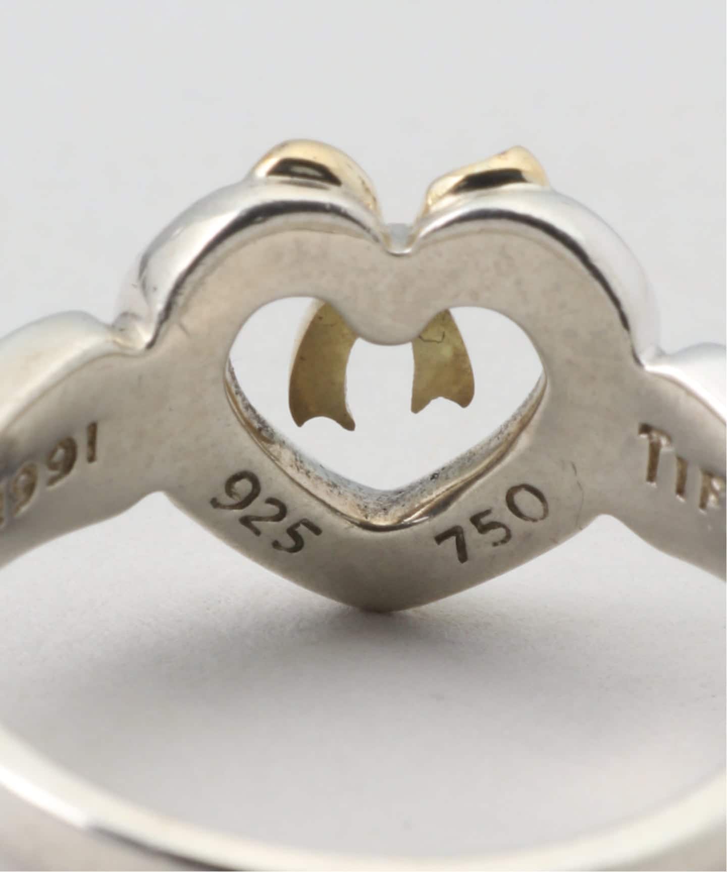【ヴィンテージ】Tiffany & Co. ハートリボンリング❤️ティファニー❤️ VINTAGE TIFFANY&Co./ティファニー】Heart ribbon ring（リング